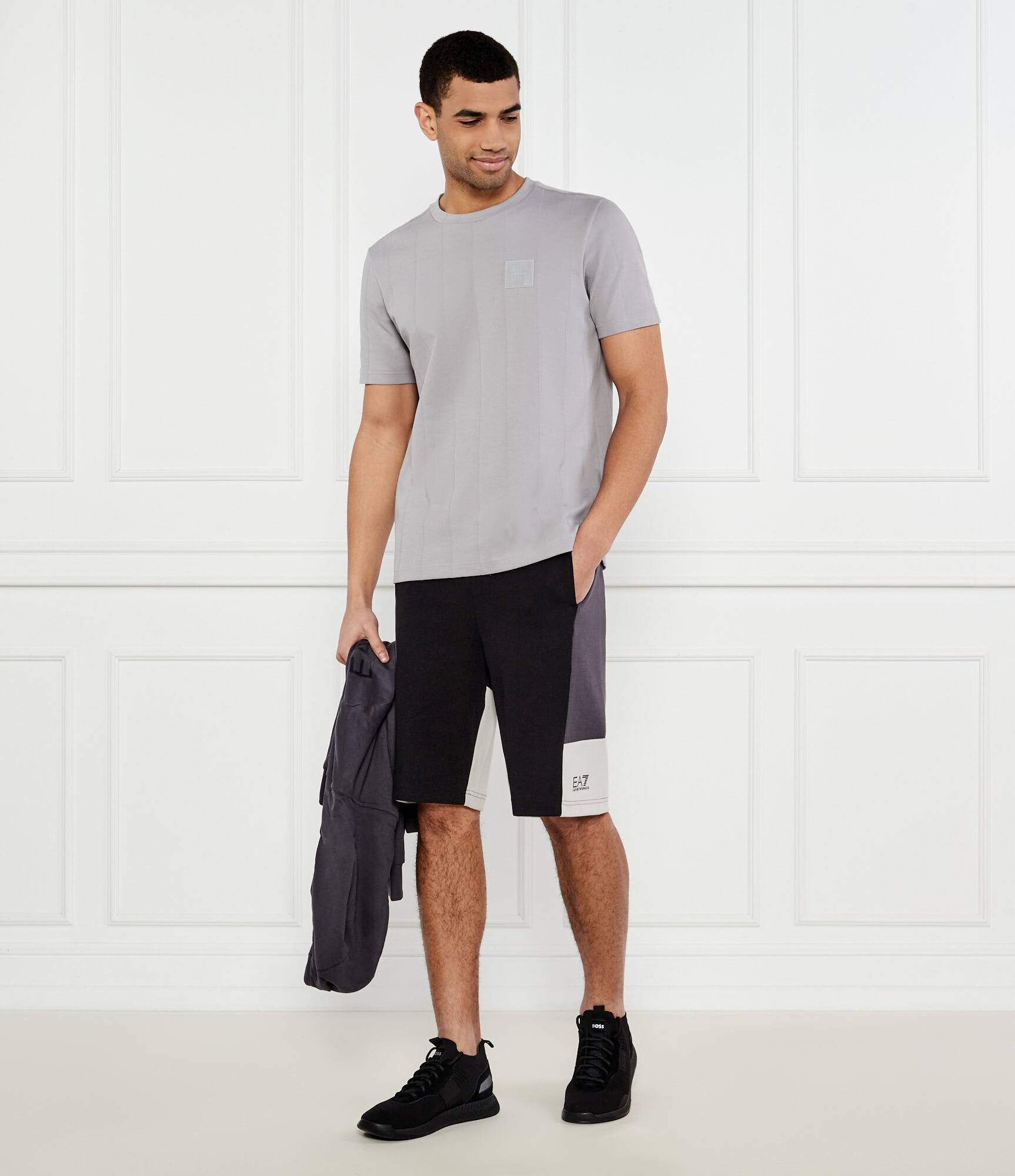BOSS Green Tricou DropNeedle AC | Relaxed fit | stretch