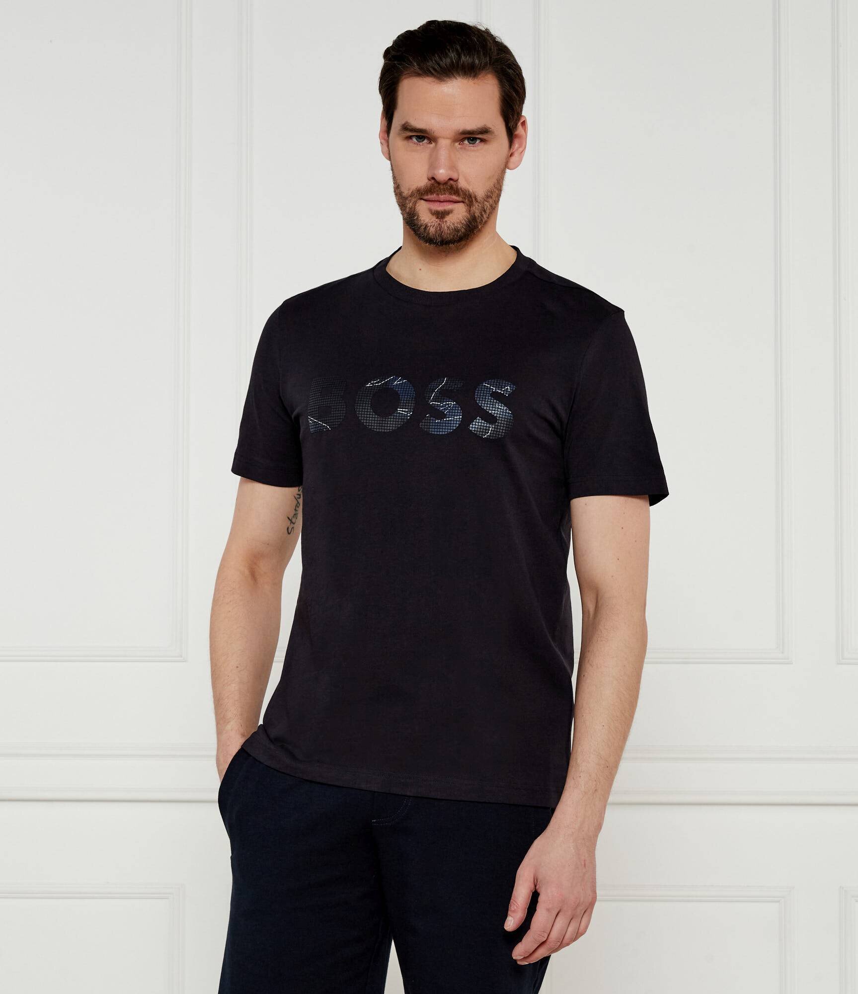 BOSS Green Tricou Glamping | Regular Fit