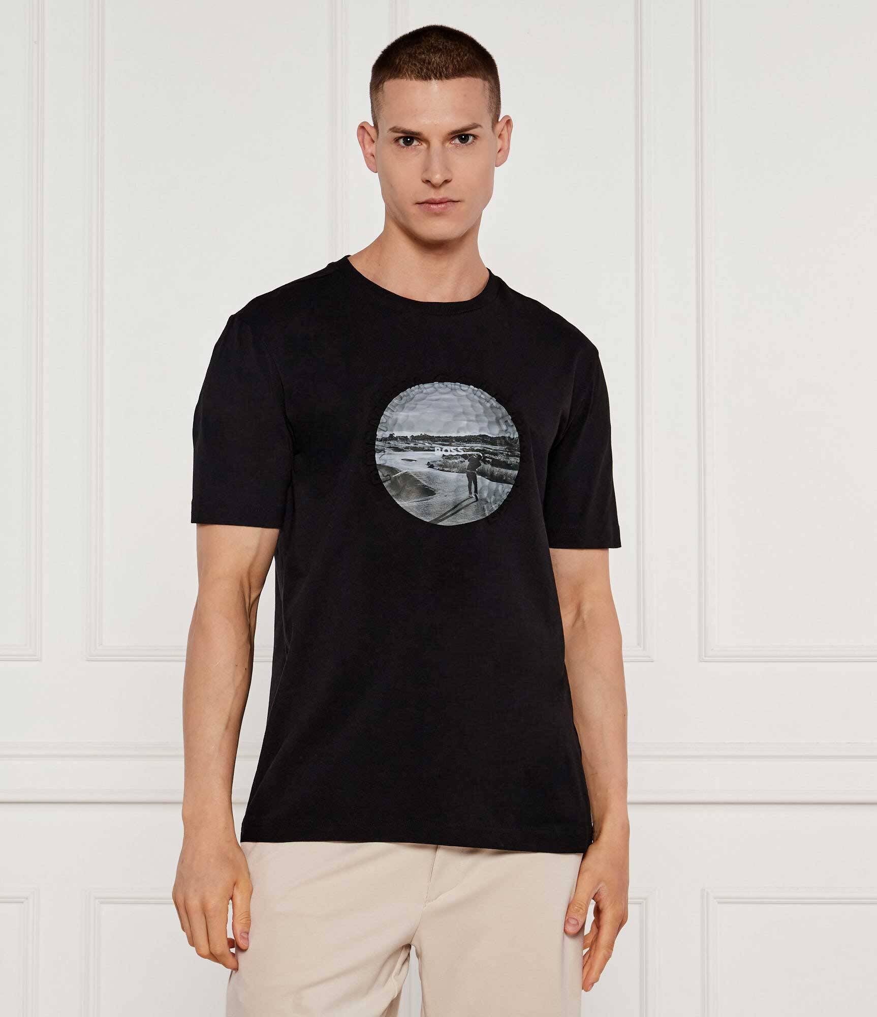 BOSS Green Tricou Graphic Heritage | Regular Fit | stretch