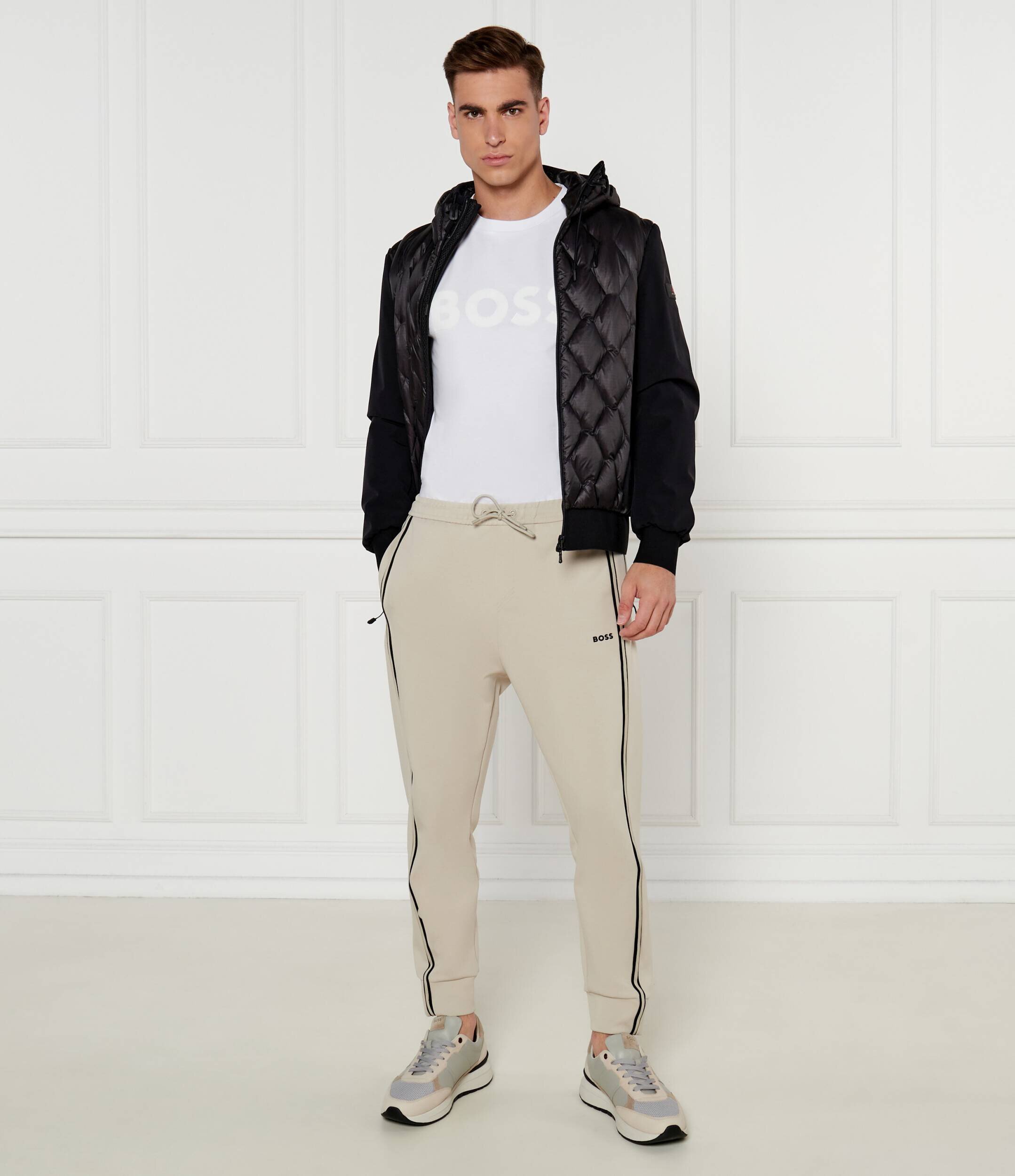BOSS Green Tricou Mirror | Regular Fit