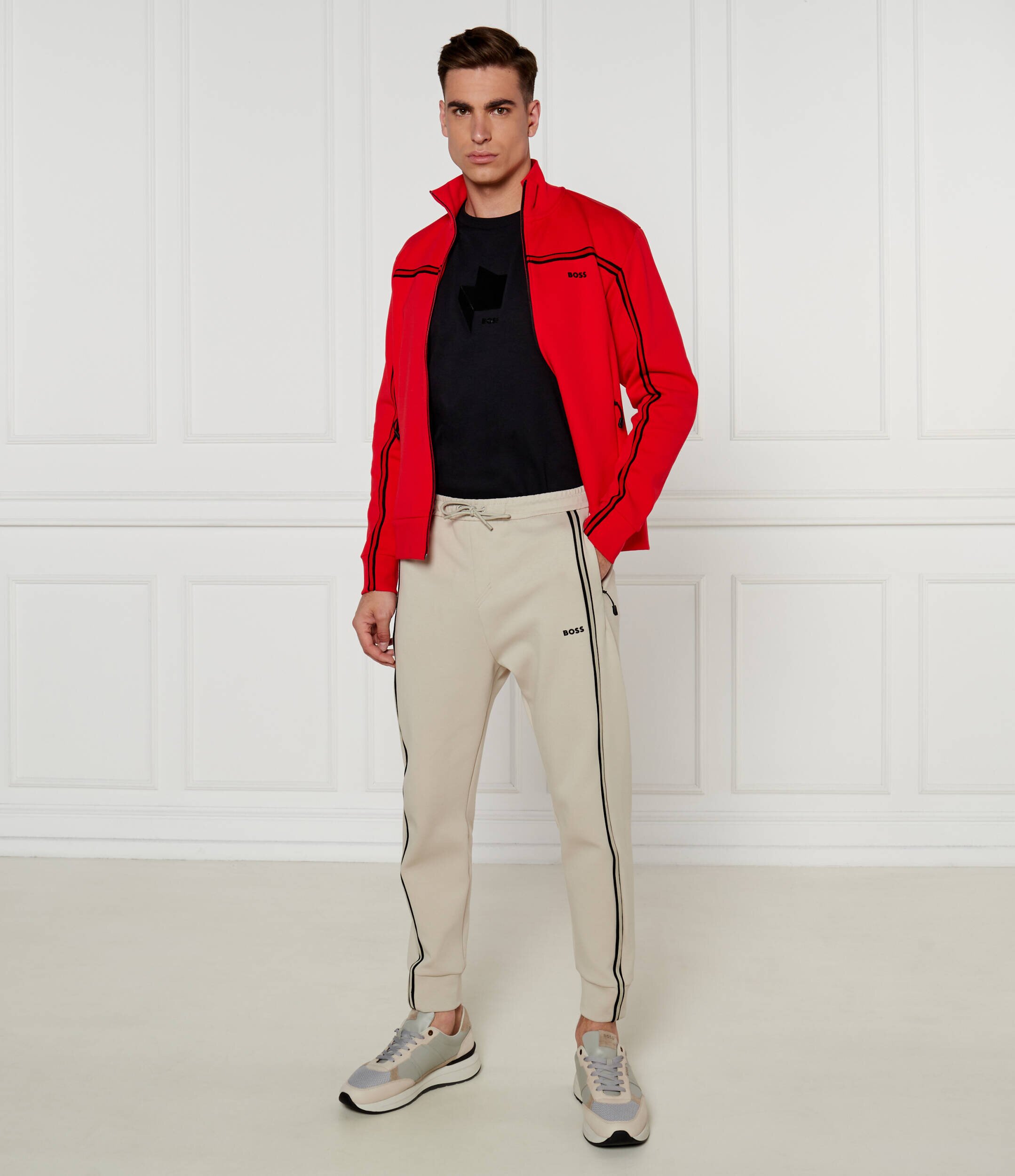BOSS Green Tricou Mirror | Relaxed fit