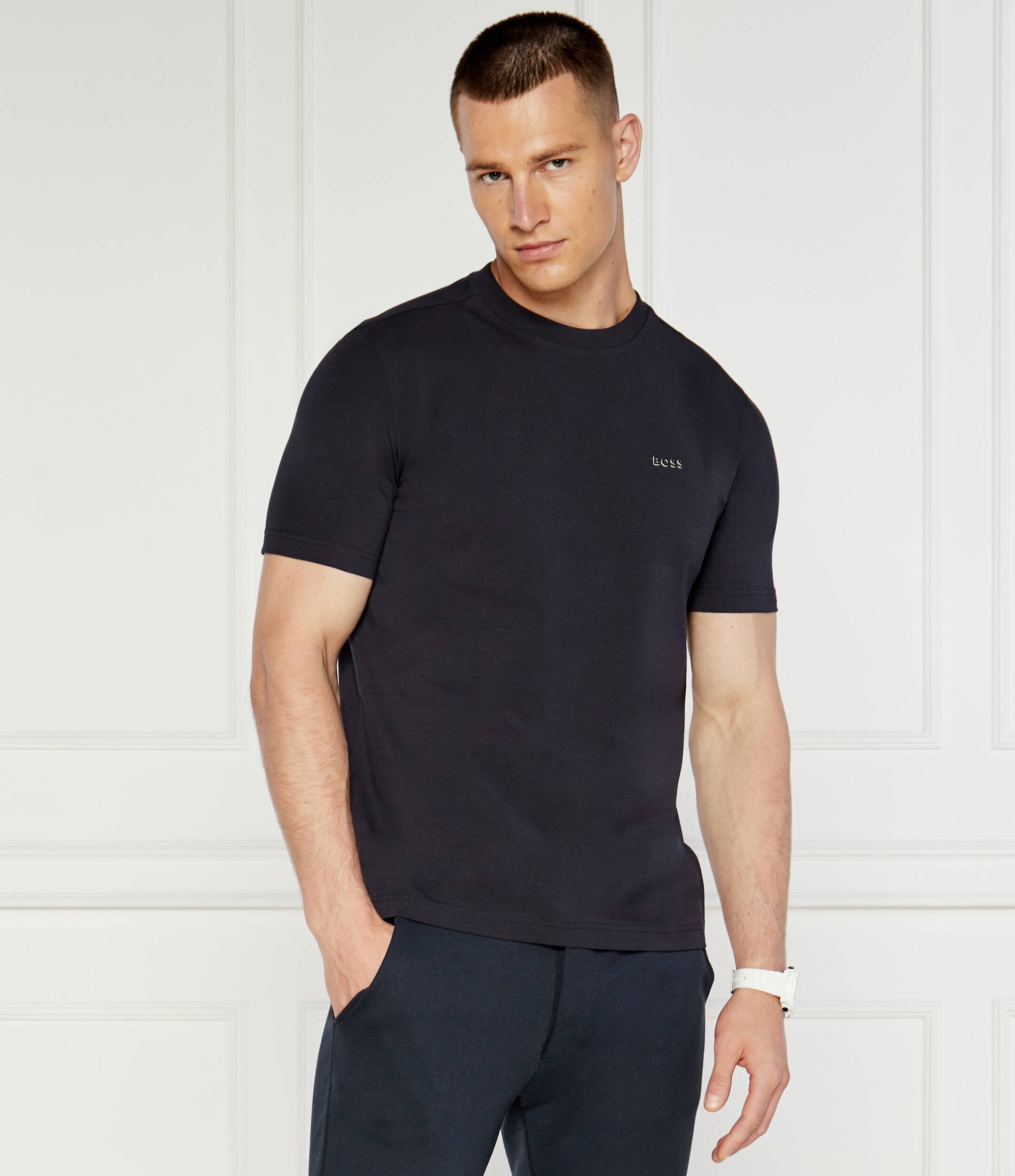 BOSS Green Tricou | Regular Fit | stretch
