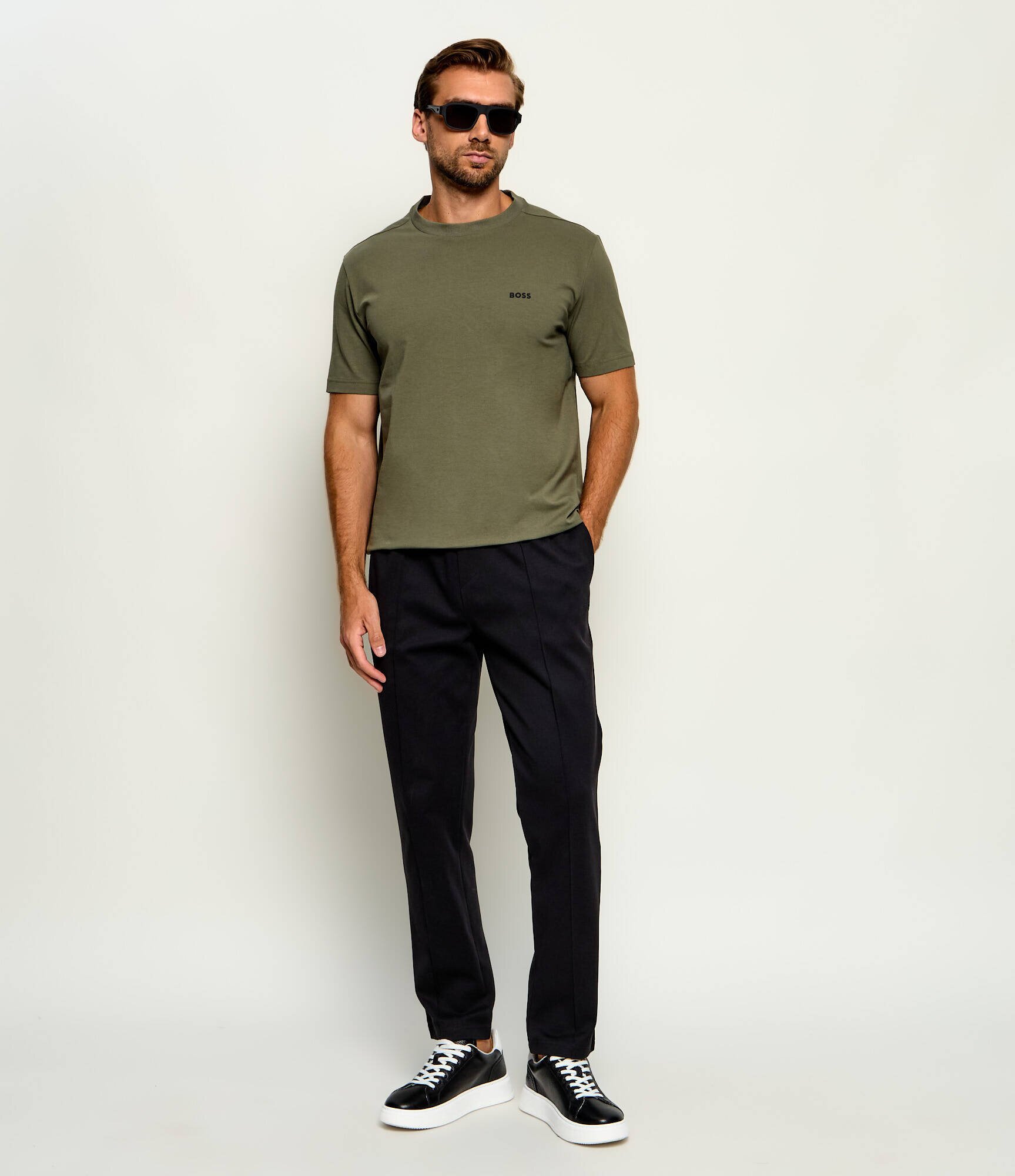BOSS Green Tricou | regular fit | stretch