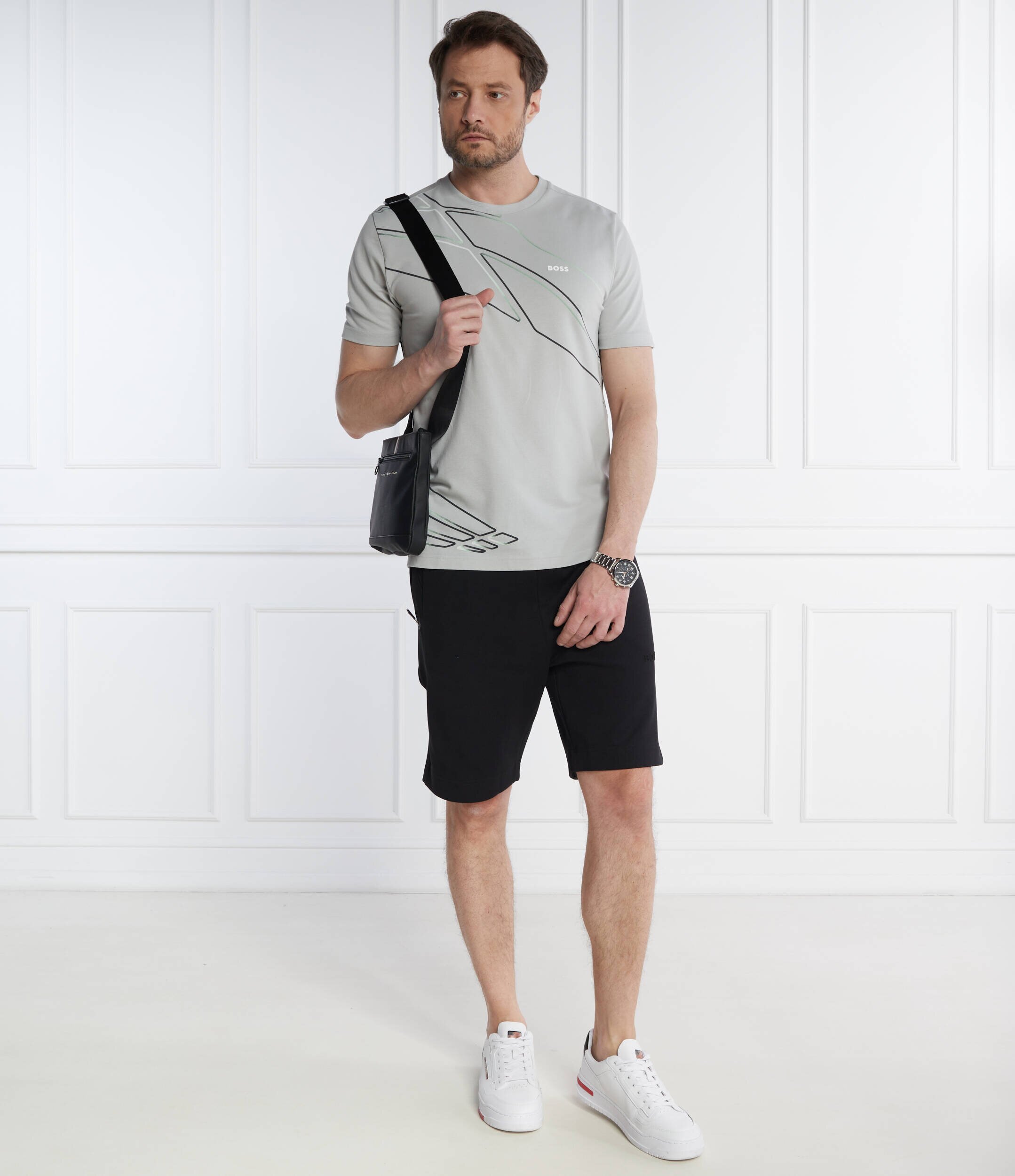 BOSS Green Tricou | Regular Fit | stretch