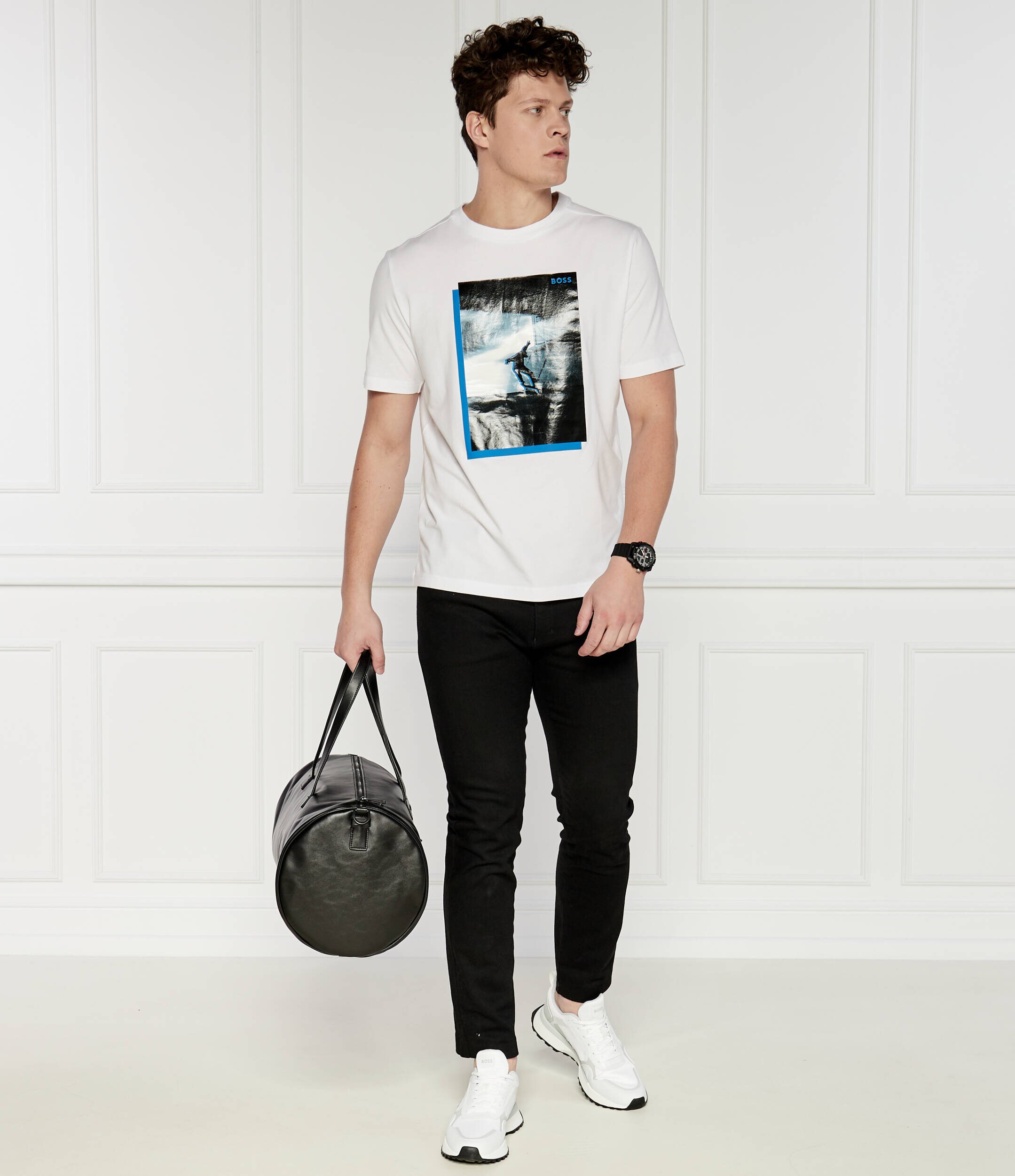 BOSS Green Tricou | Regular Fit | stretch
