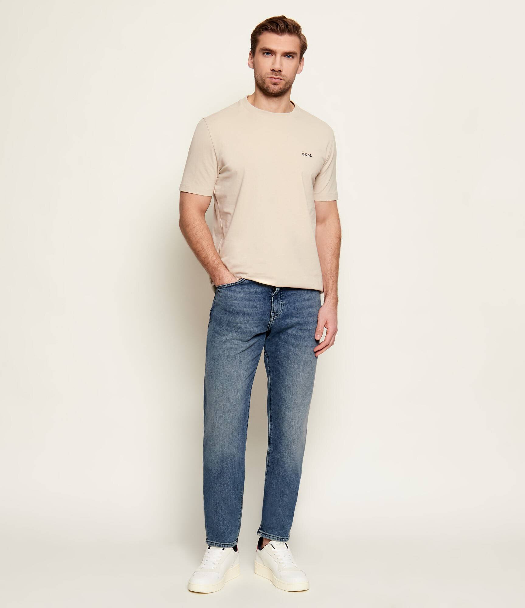 BOSS Green Tricou | regular fit | stretch