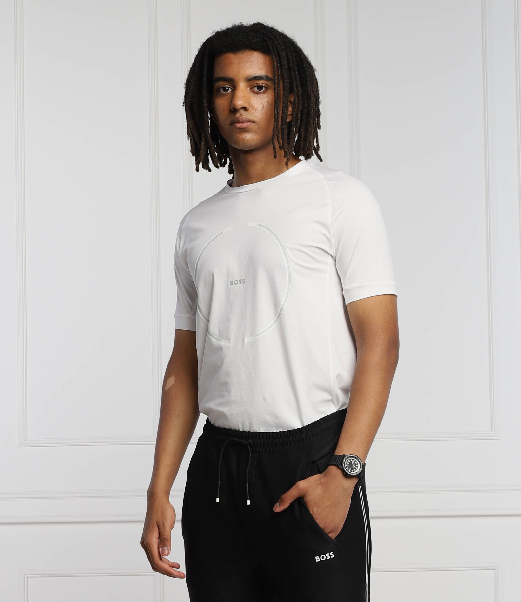 BOSS Green Tricou Taleo | Slim Fit | stretch