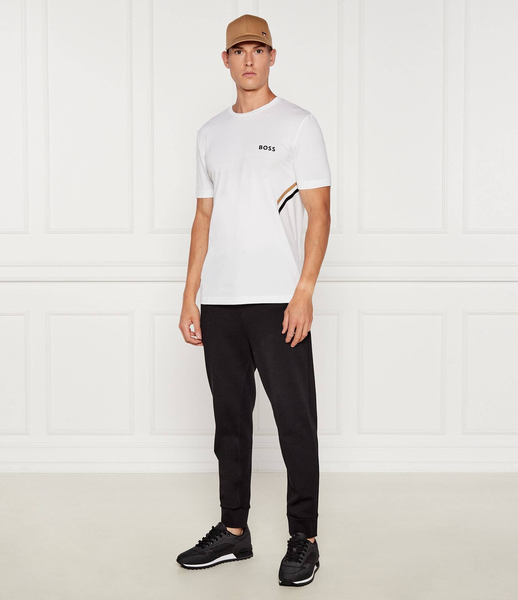 BOSS Green Tricou Tech TOC | Slim Fit