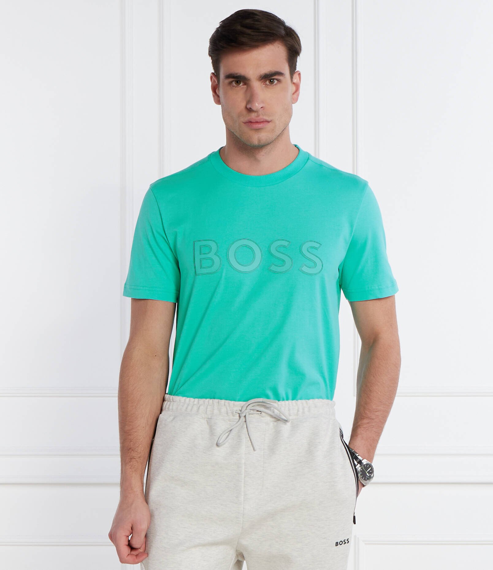BOSS Green Tricou Tee 1 | Regular Fit