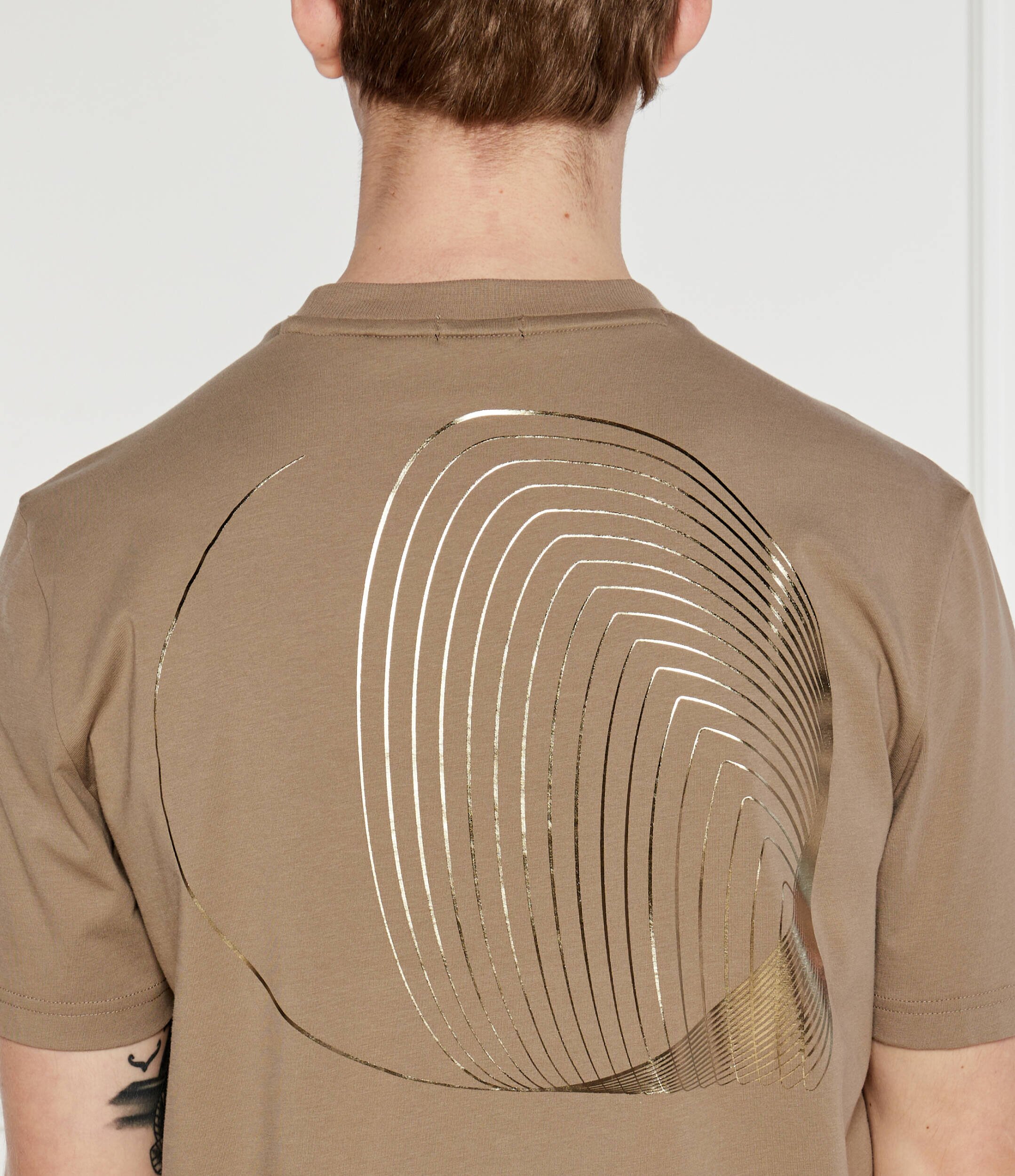BOSS Green Tricou Tee 5 | Regular Fit | stretch