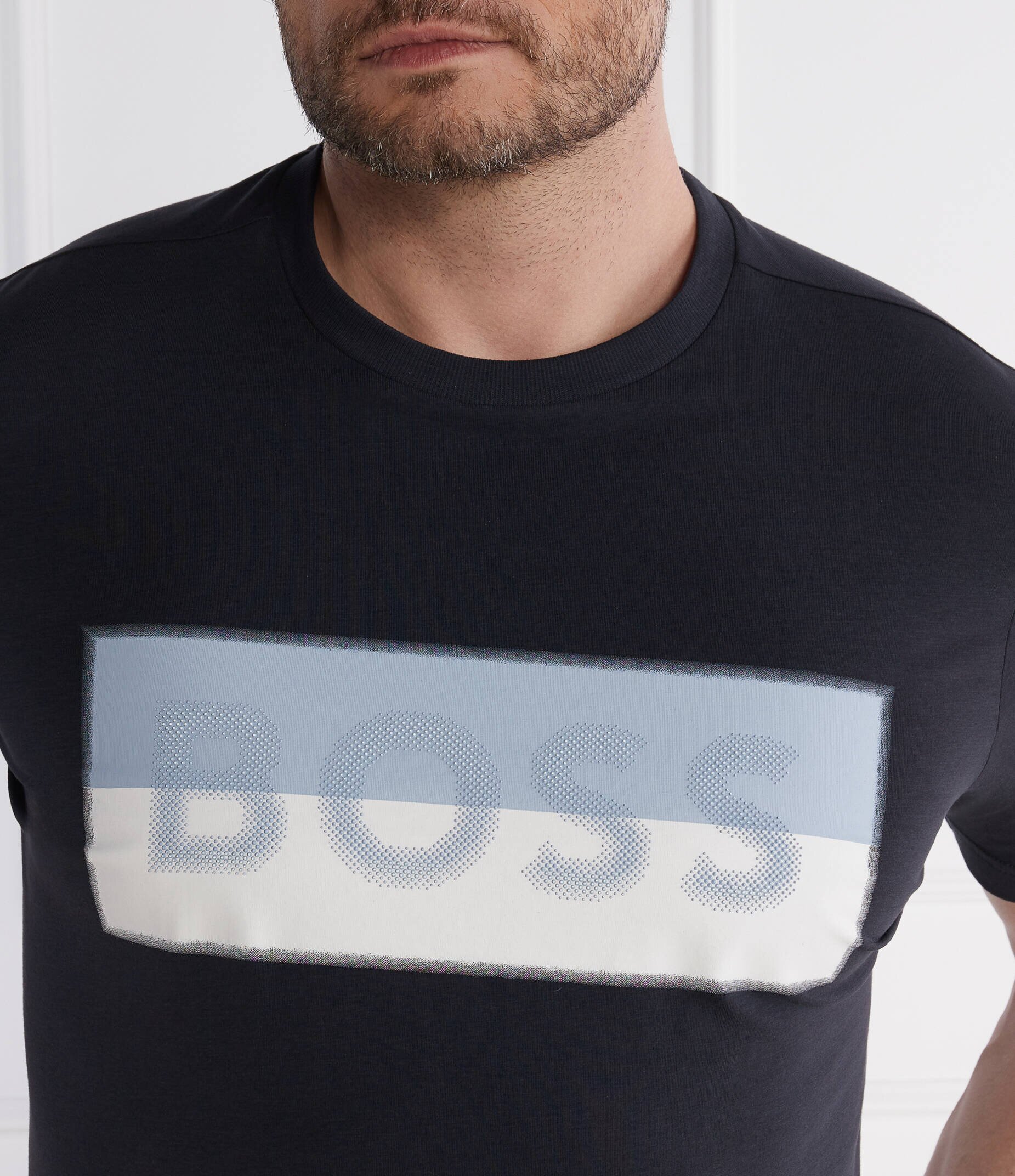 BOSS Green Tricou tee-9 | Regular Fit | stretch