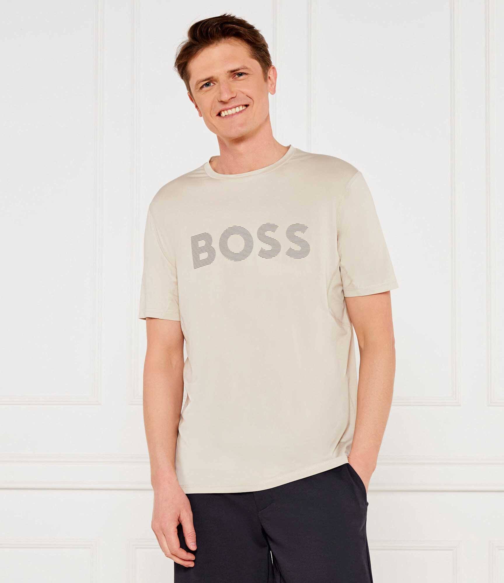 BOSS Green Tricou Tee Active | Slim Fit | stretch