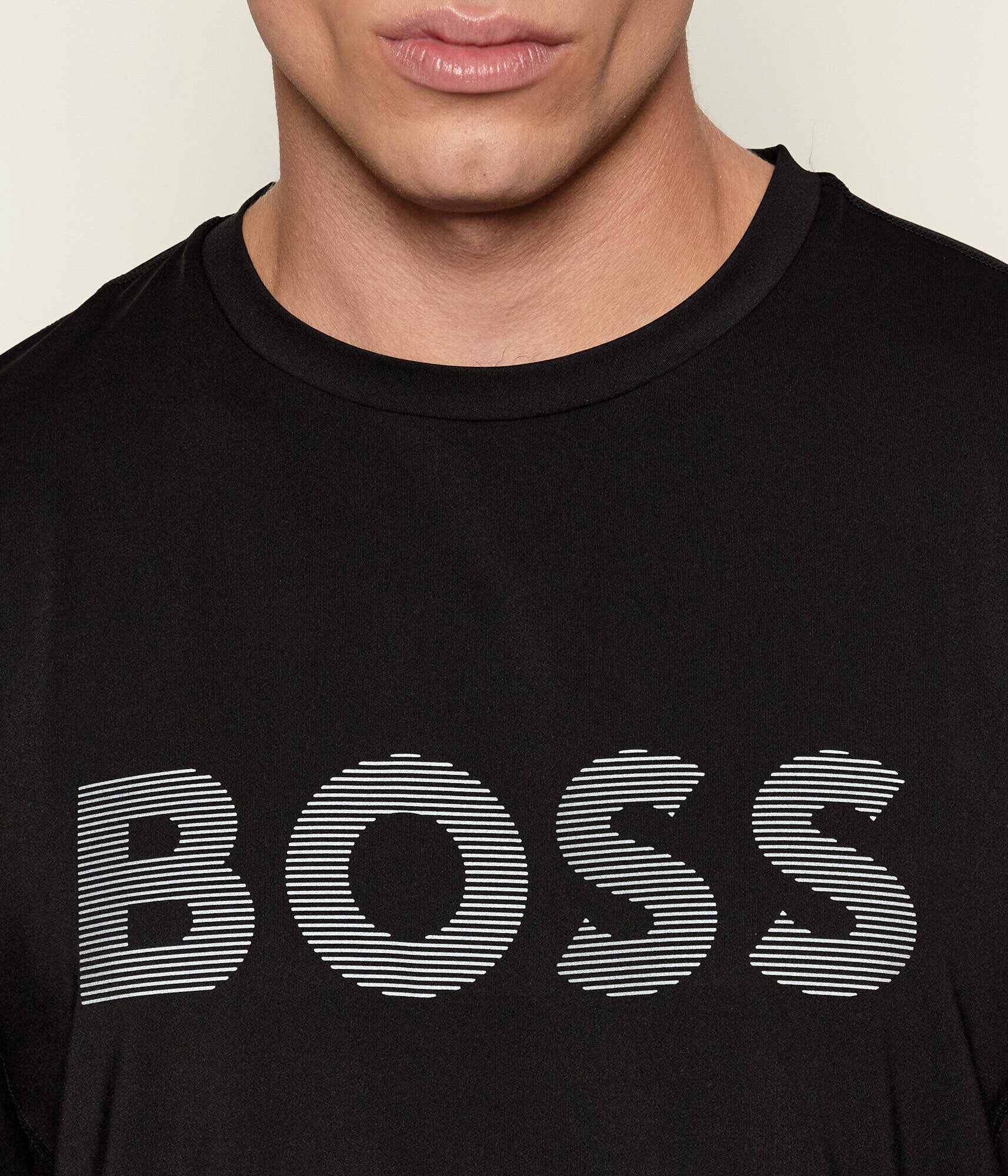 BOSS Green Tricou Tee Active | Slim Fit | stretch