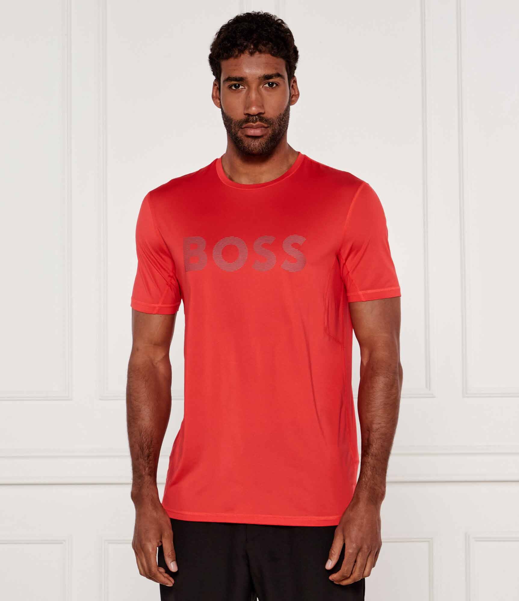 BOSS Green Tricou Tee Active | Slim Fit | stretch