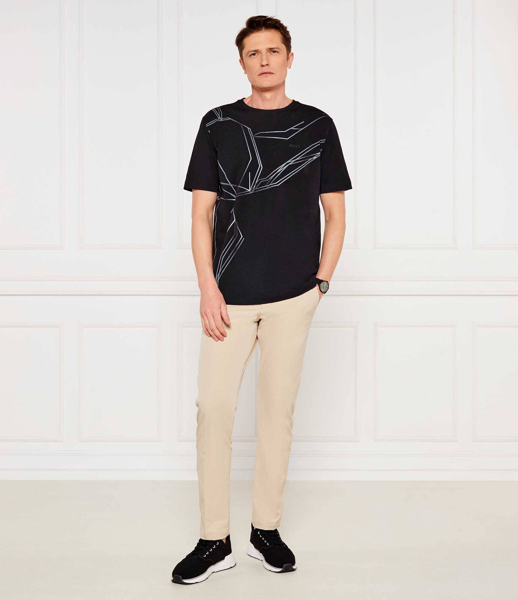 BOSS Green Tricou Tee Beetle | Regular Fit | stretch