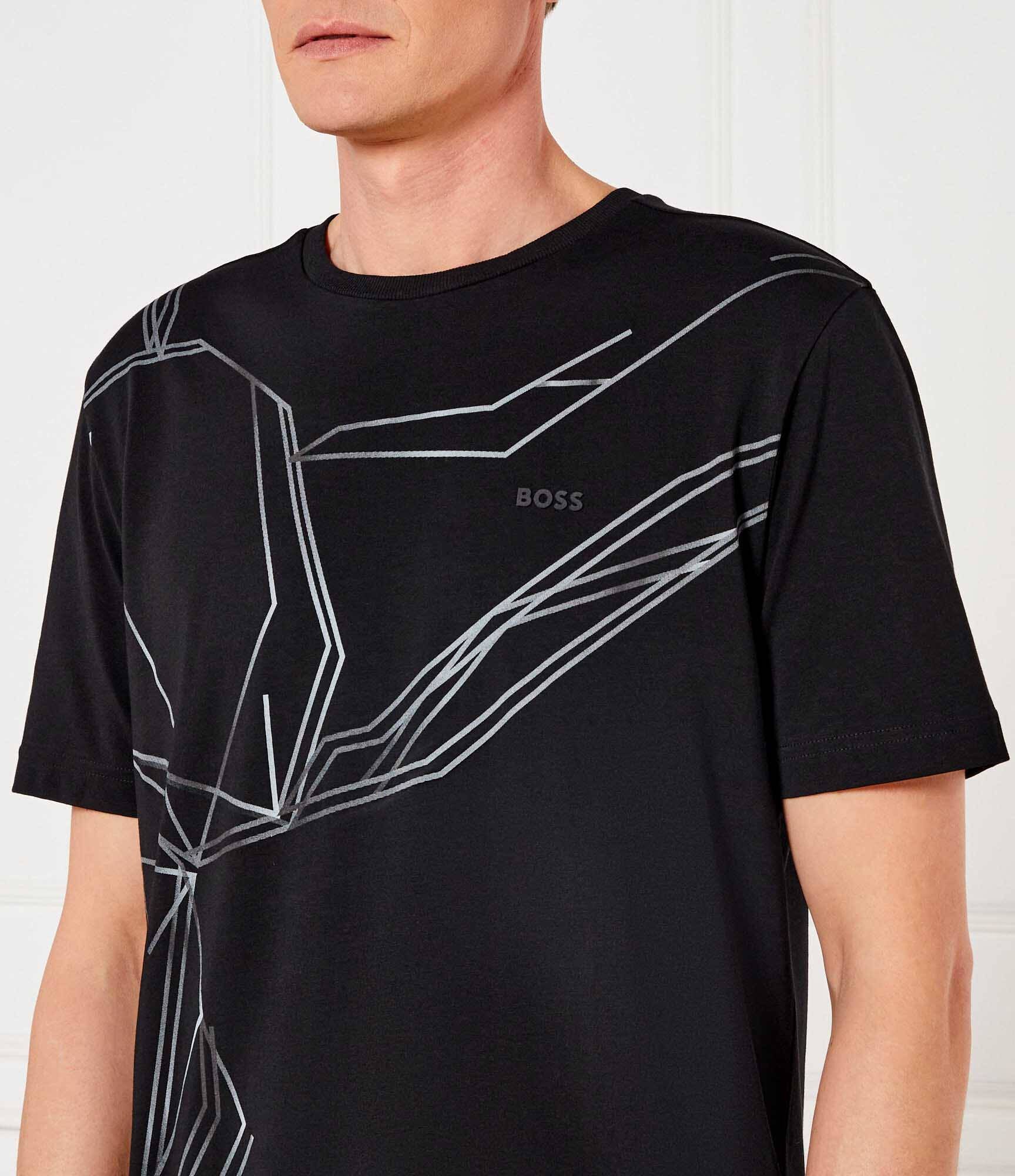 BOSS Green Tricou Tee Beetle | Regular Fit | stretch