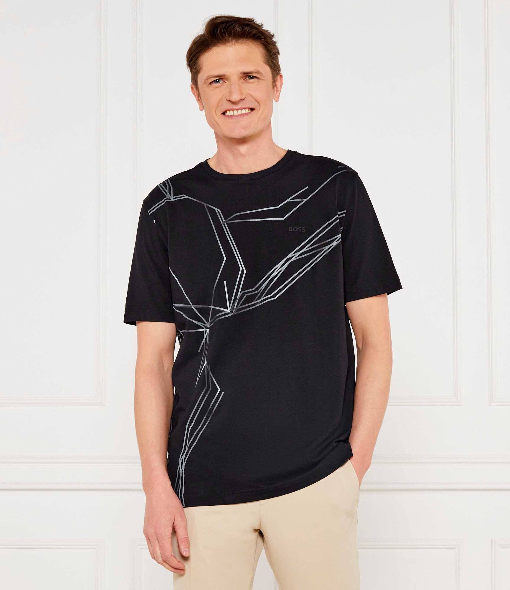 BOSS Green Tricou Tee Beetle | Regular Fit | stretch