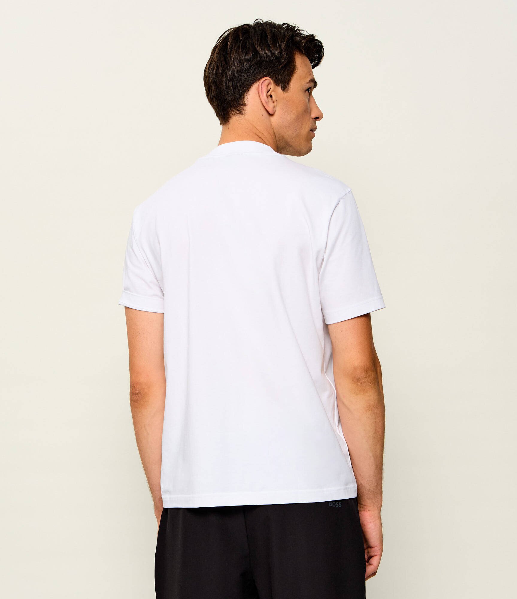 BOSS Green Tricou Tee Collar | Loose fit | stretch