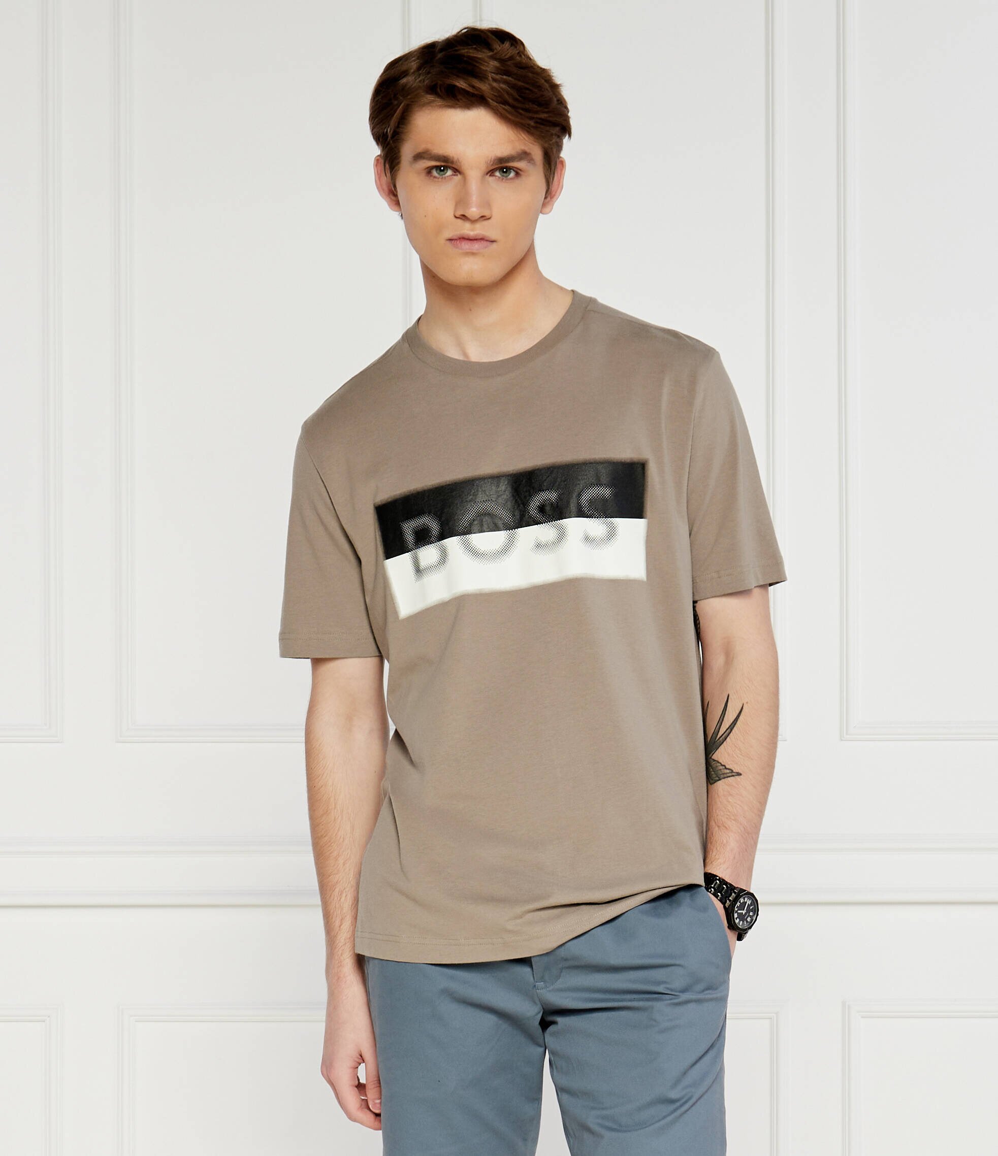 BOSS Green Tricou Tee | Regular Fit