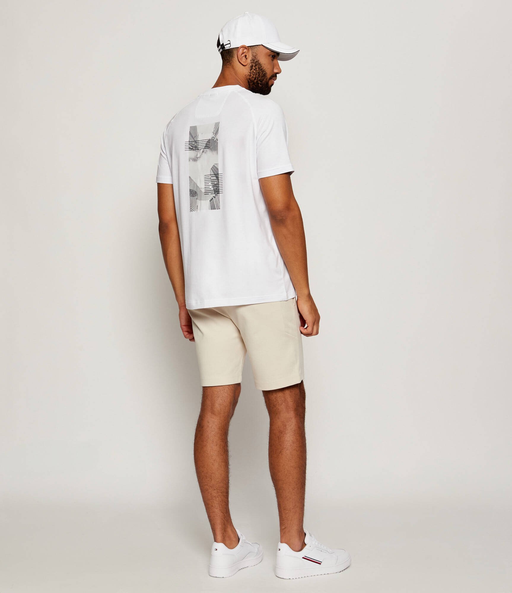 BOSS Green Tricou Tee Stripe Zone | Relaxed fit | stretch