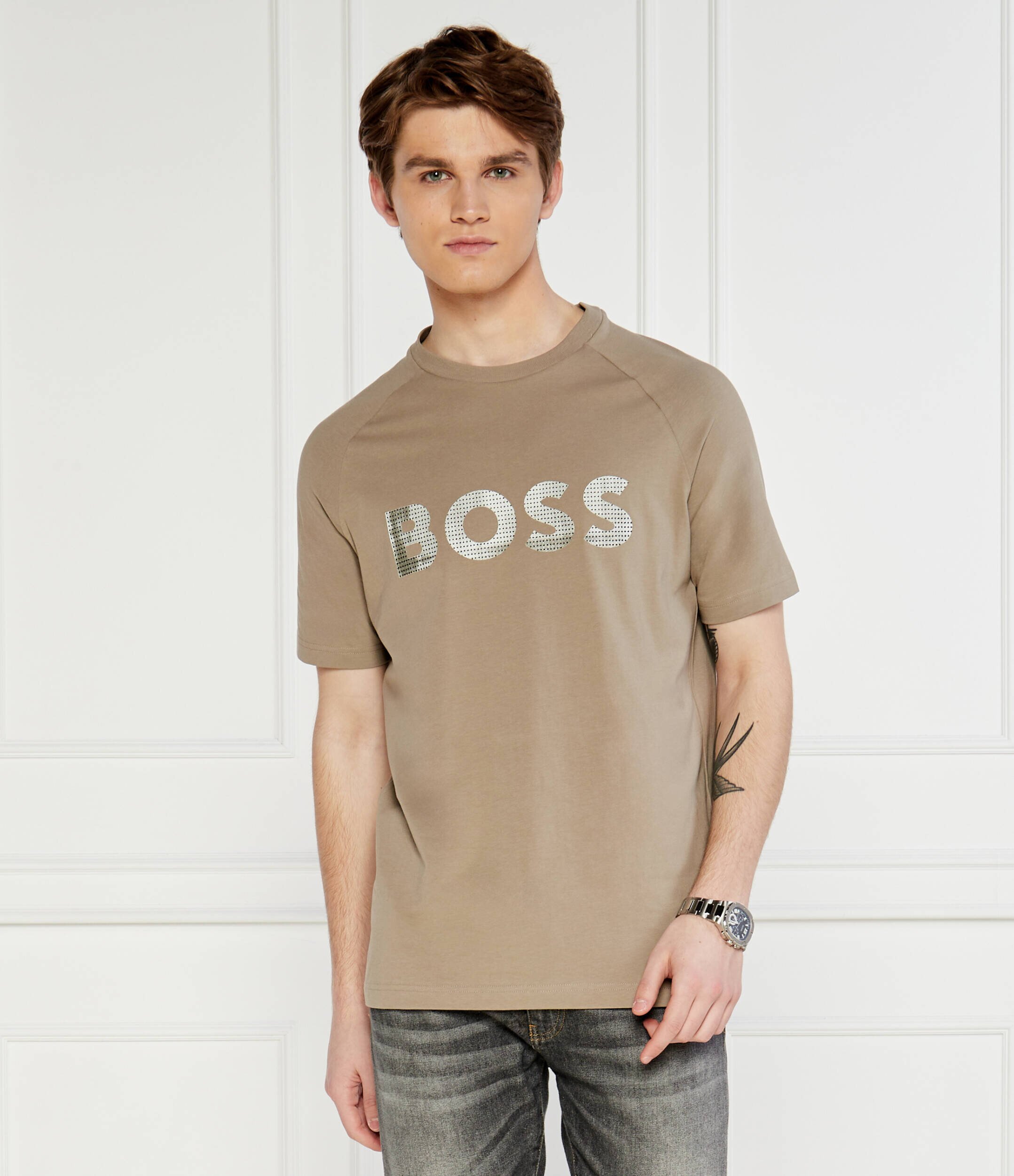 BOSS Green Tricou Teebero | Regular Fit