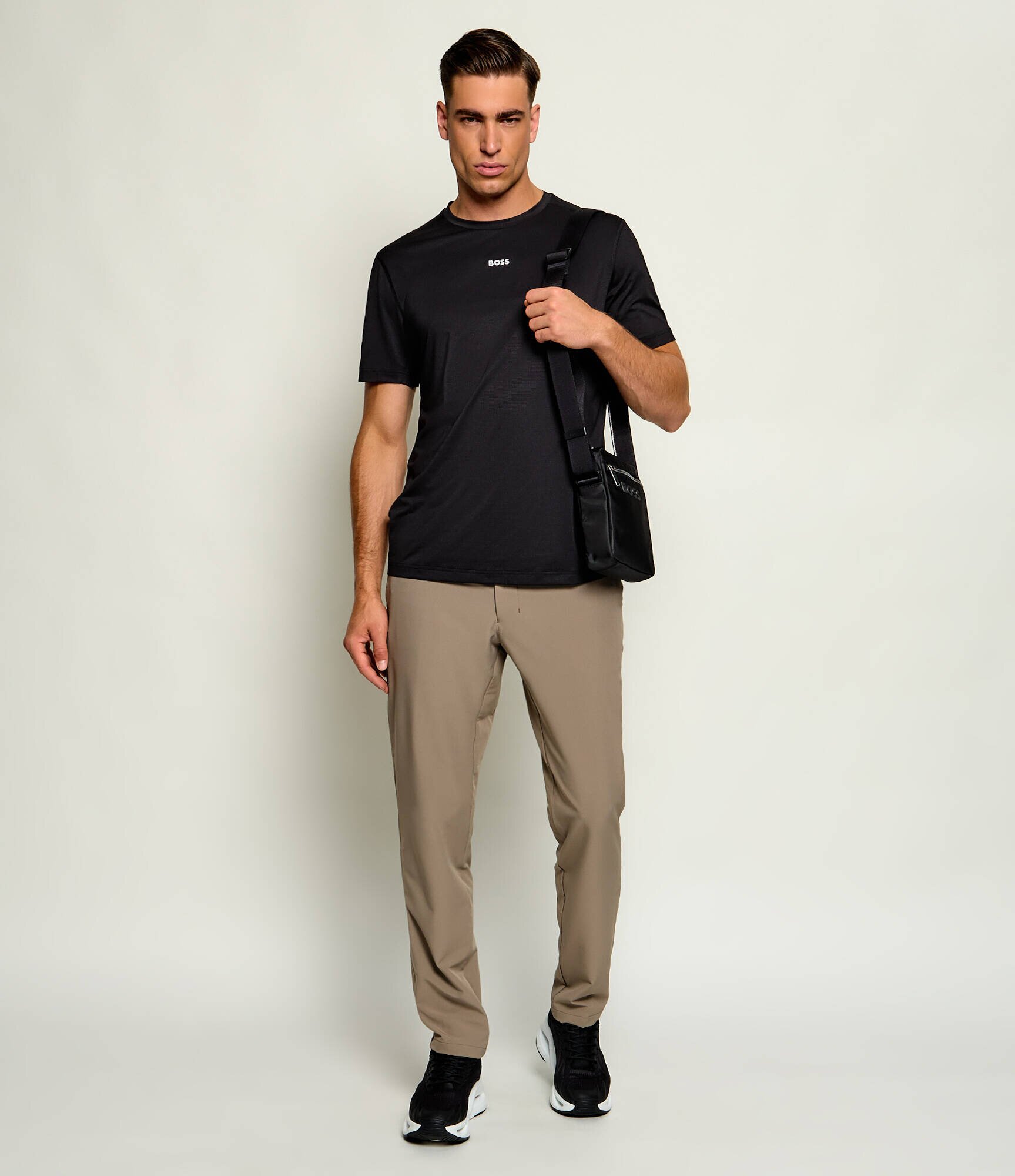BOSS Green Tricou TS_Active | Slim Fit | stretch