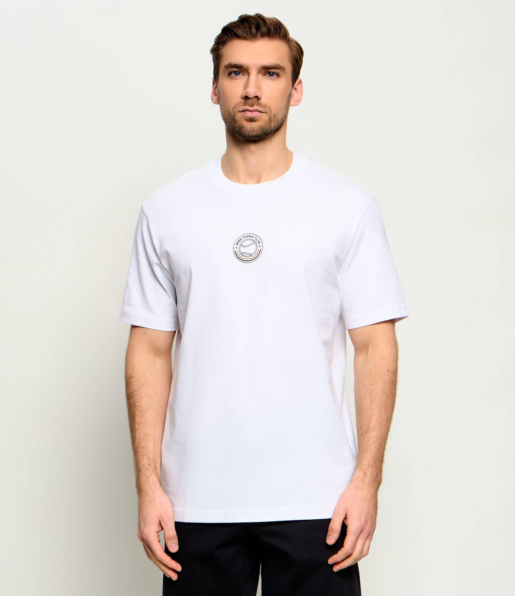 BOSS Green Tricou TS_Boss Open | Relaxed fit | stretch