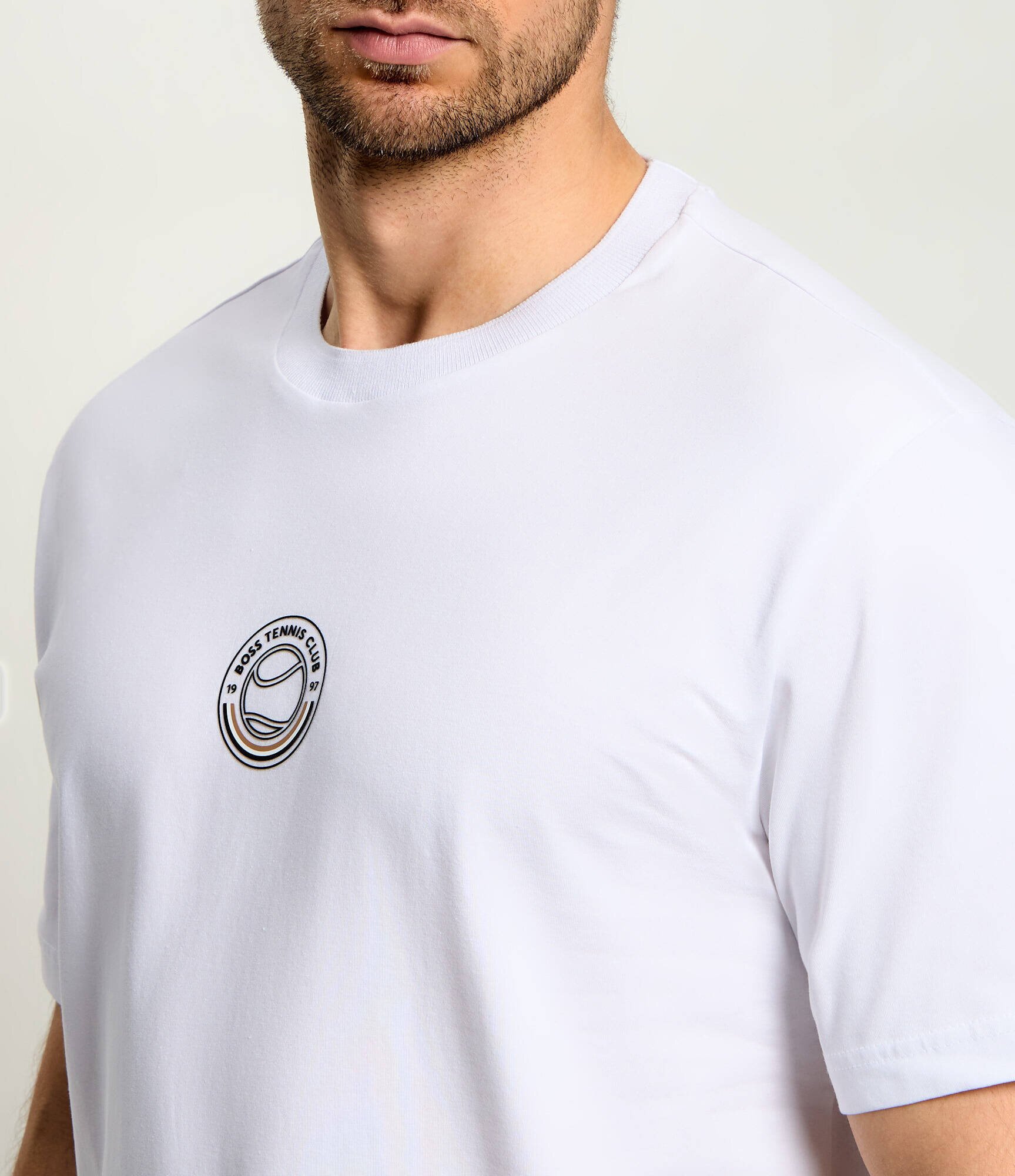 BOSS Green Tricou TS_Boss Open | Relaxed fit | stretch