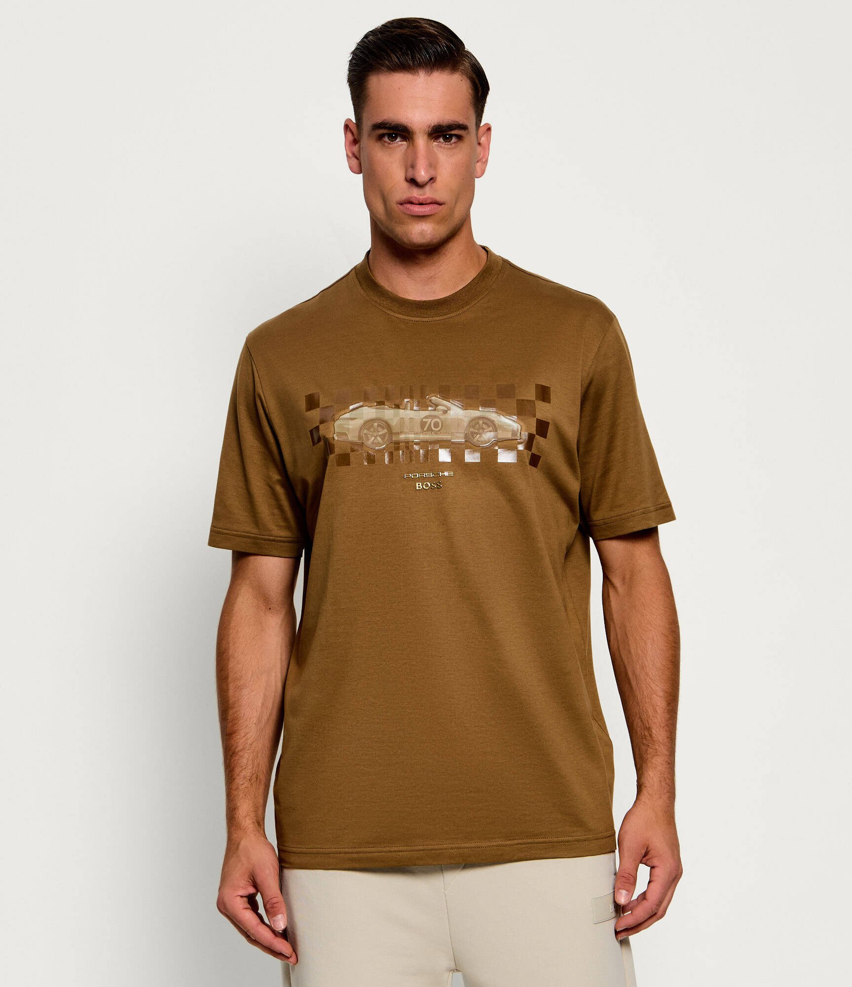 BOSS Green Tricou TS_PS Icons70 Car | Boss x Porsche | regular fit