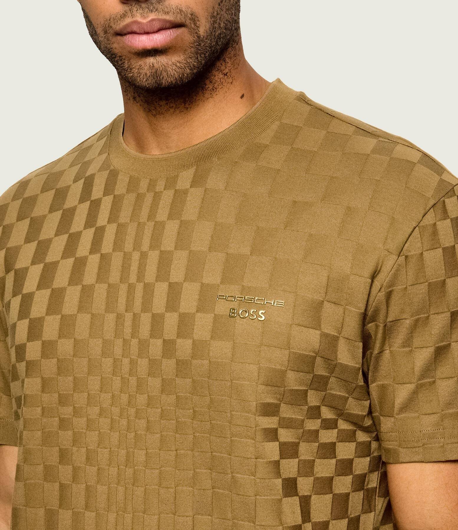 BOSS Green Tricou TS_PS Icons70 Jacq | Boss x Porsche | Relaxed fit