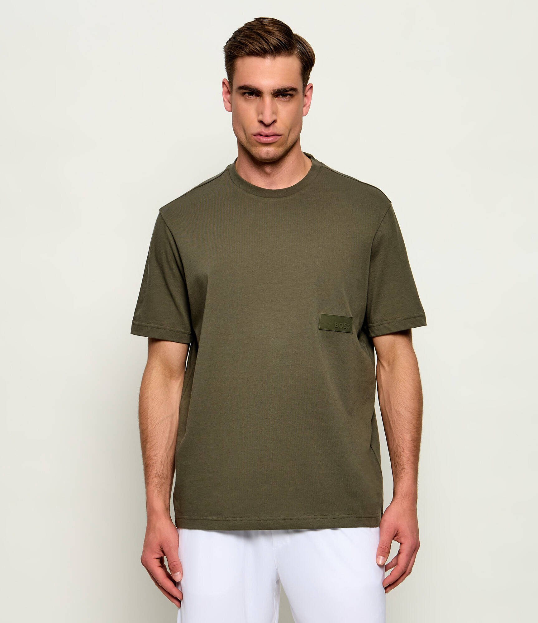 BOSS Green Tricou TS_Structure | regular fit