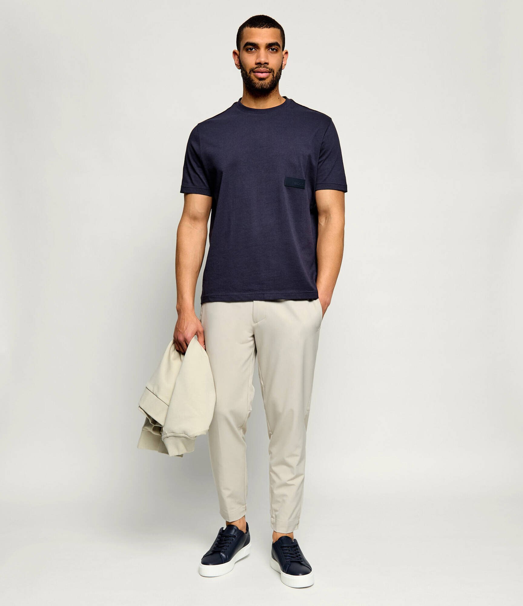 BOSS Green Tricou TS_Structure | regular fit