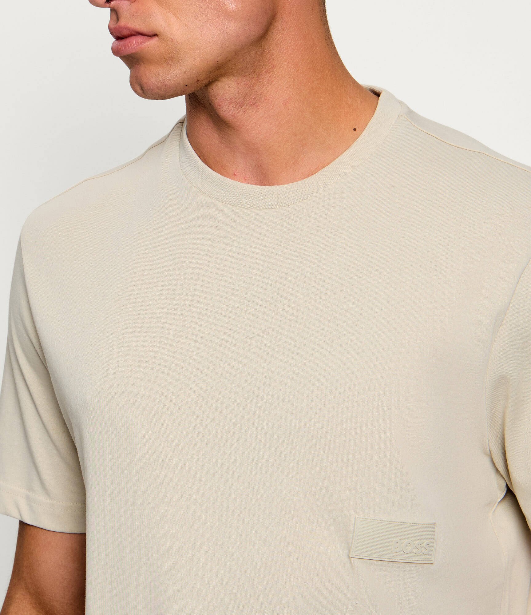 BOSS Green Tricou TS_Structure | Relaxed fit