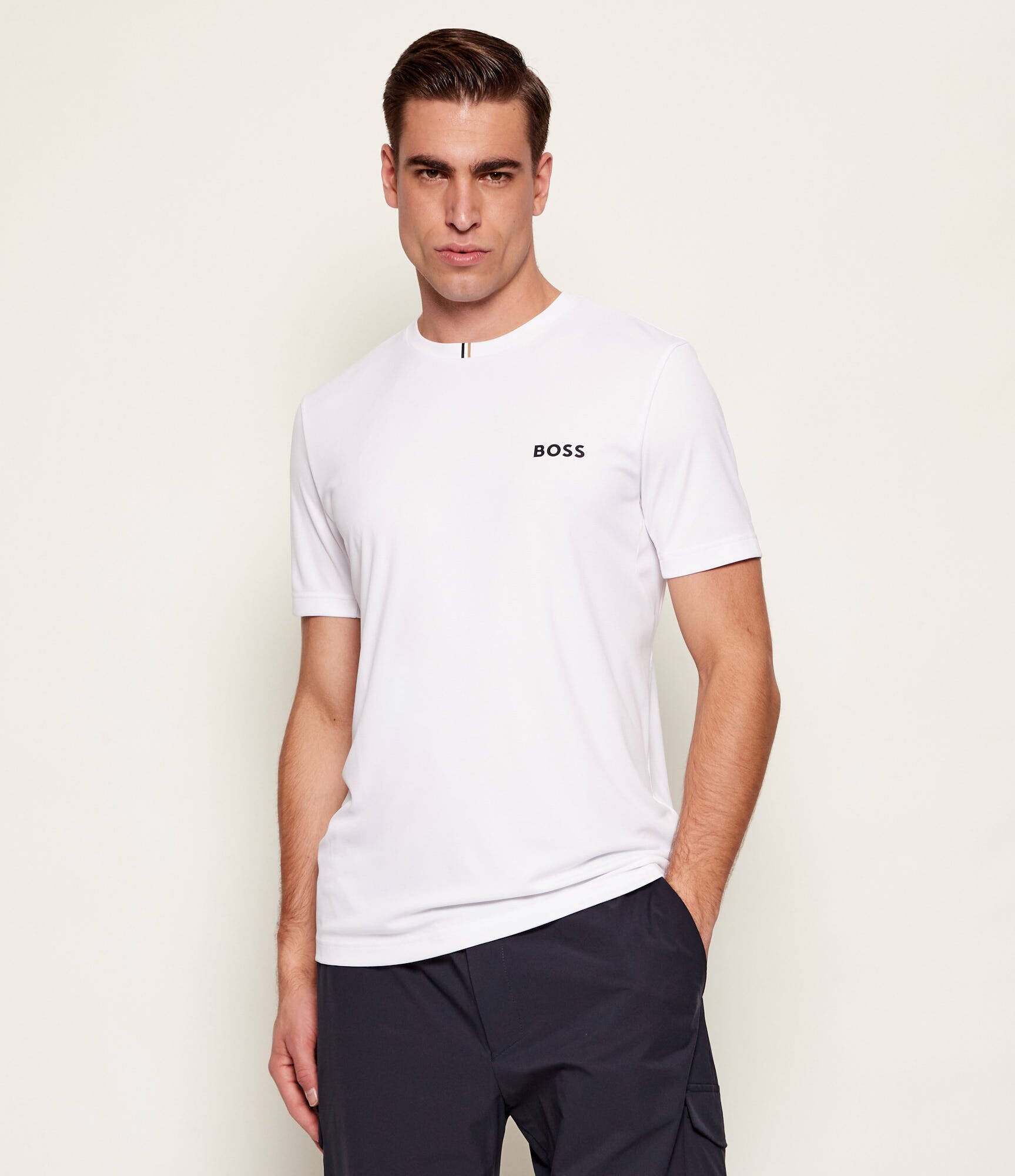 BOSS Green Tricou TS_TOC Spin Training Boss x The Chance | Slim Fit