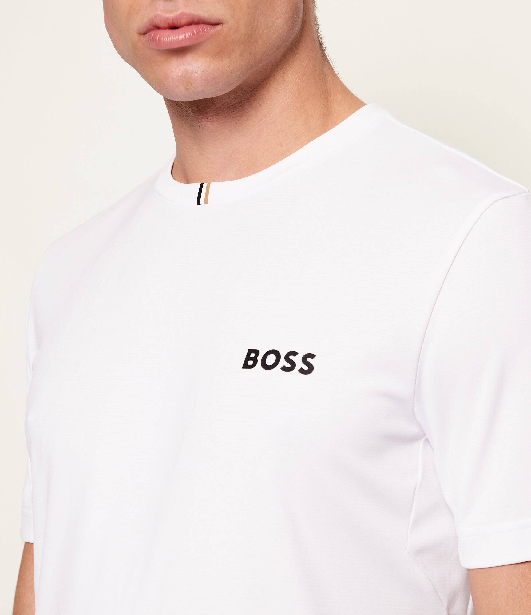 BOSS Green Tricou TS_TOC Spin Training Boss x The Chance | Slim Fit