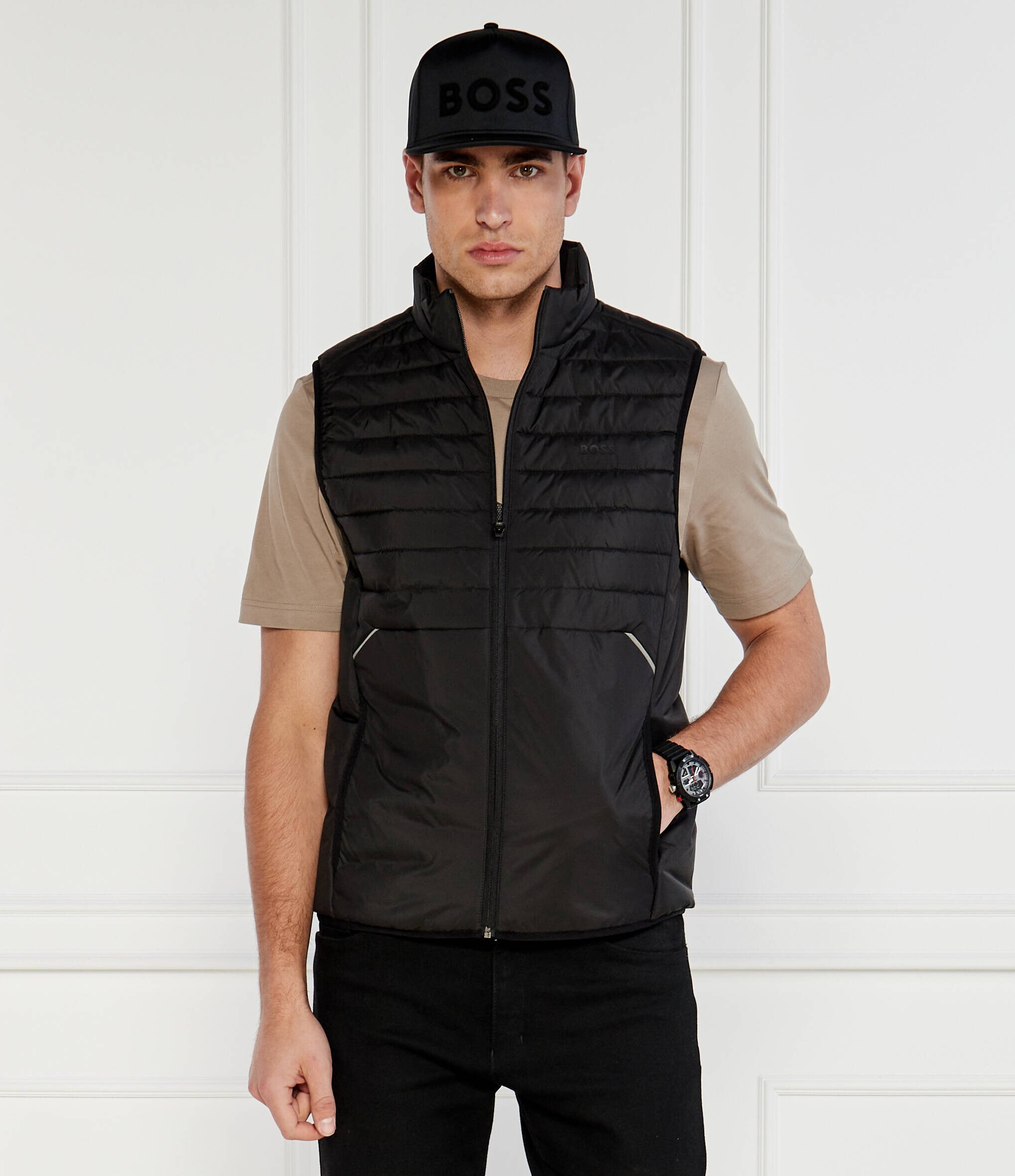 BOSS Green Vestă | Regular Fit