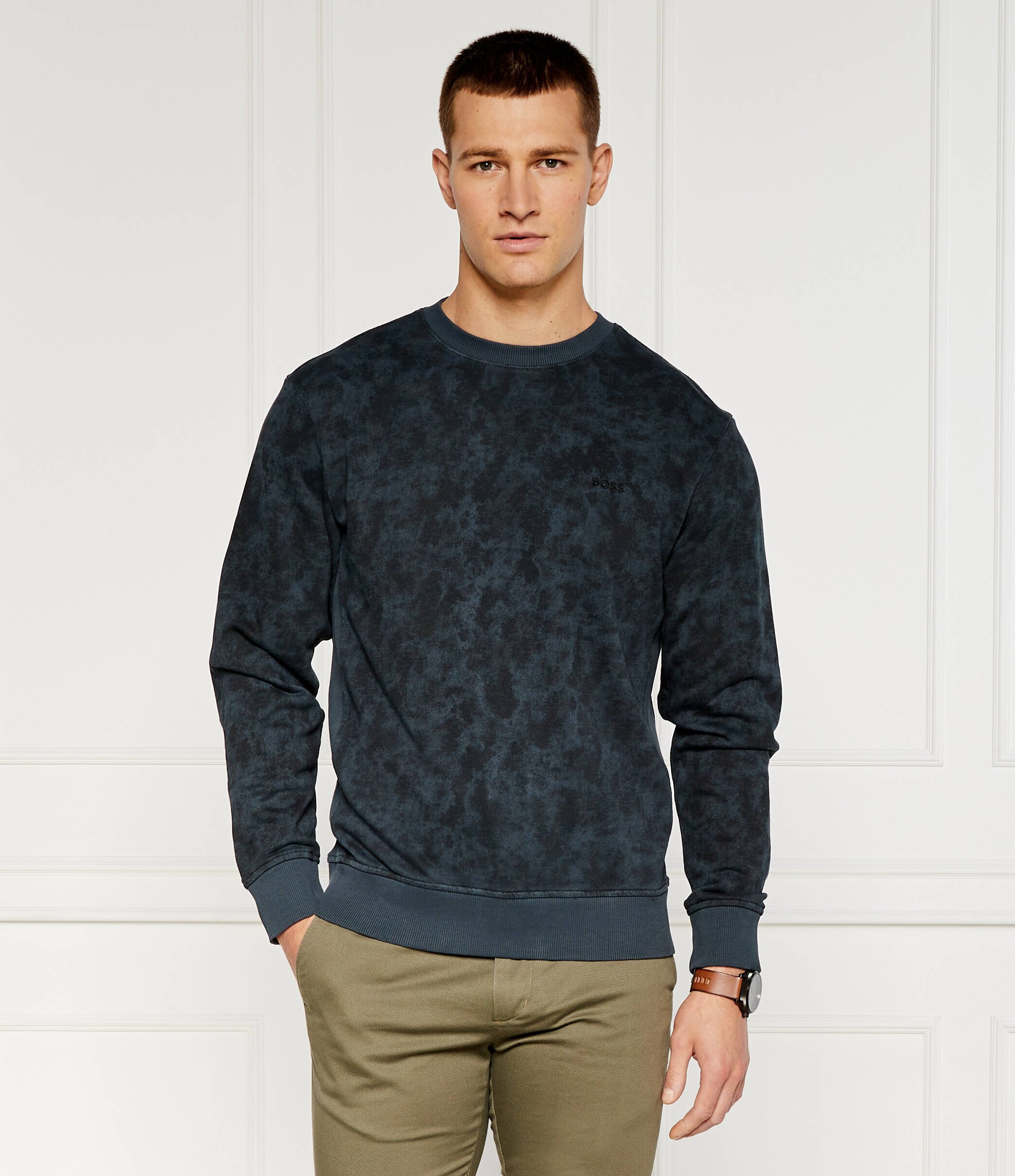BOSS Orange Bluza CamoOver | Regular Fit