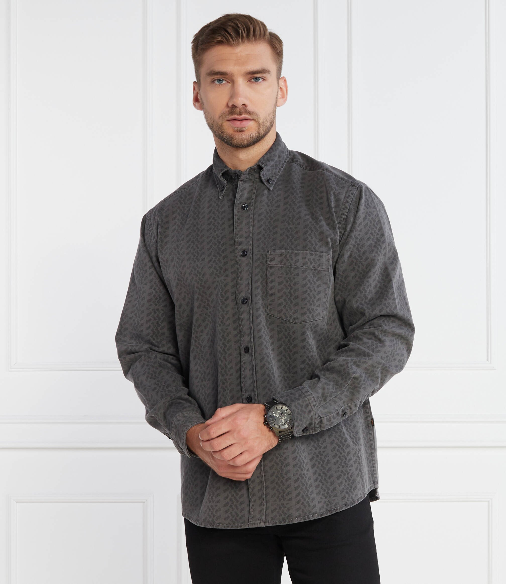 BOSS Orange Cămașă Lambey_1 | Relaxed fit