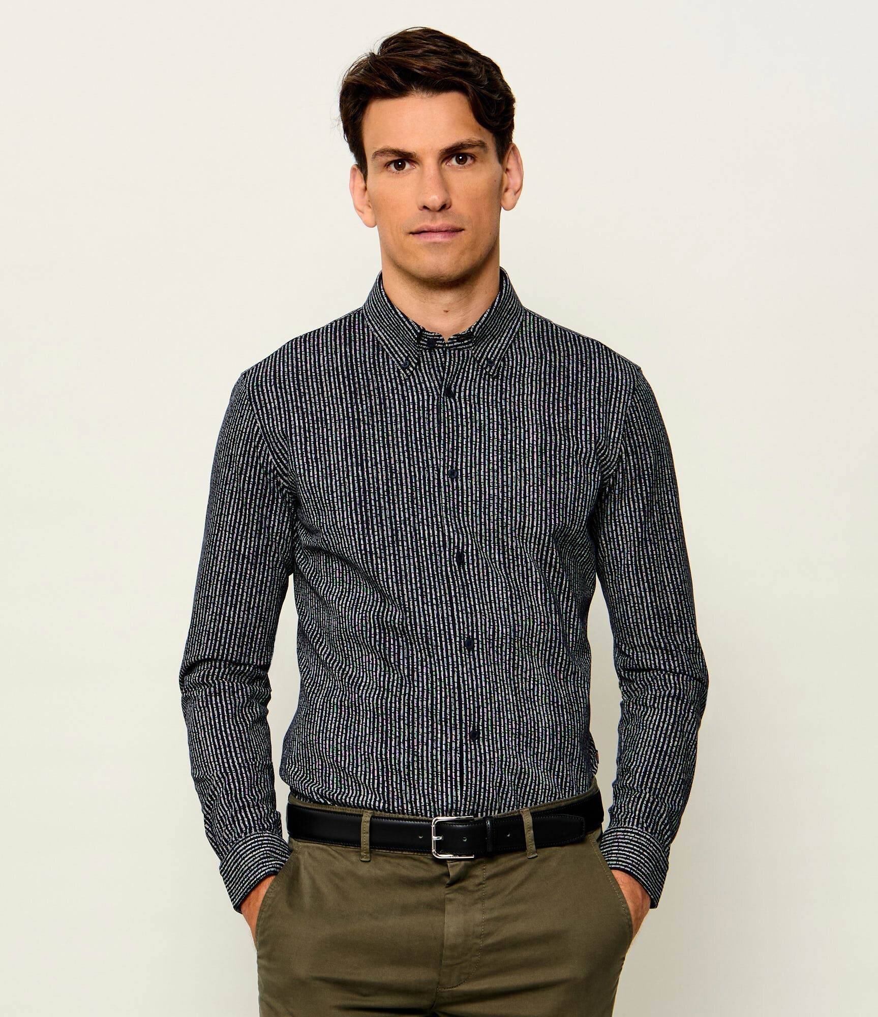 BOSS Orange Cămașă Myjersey_M | Slim Fit