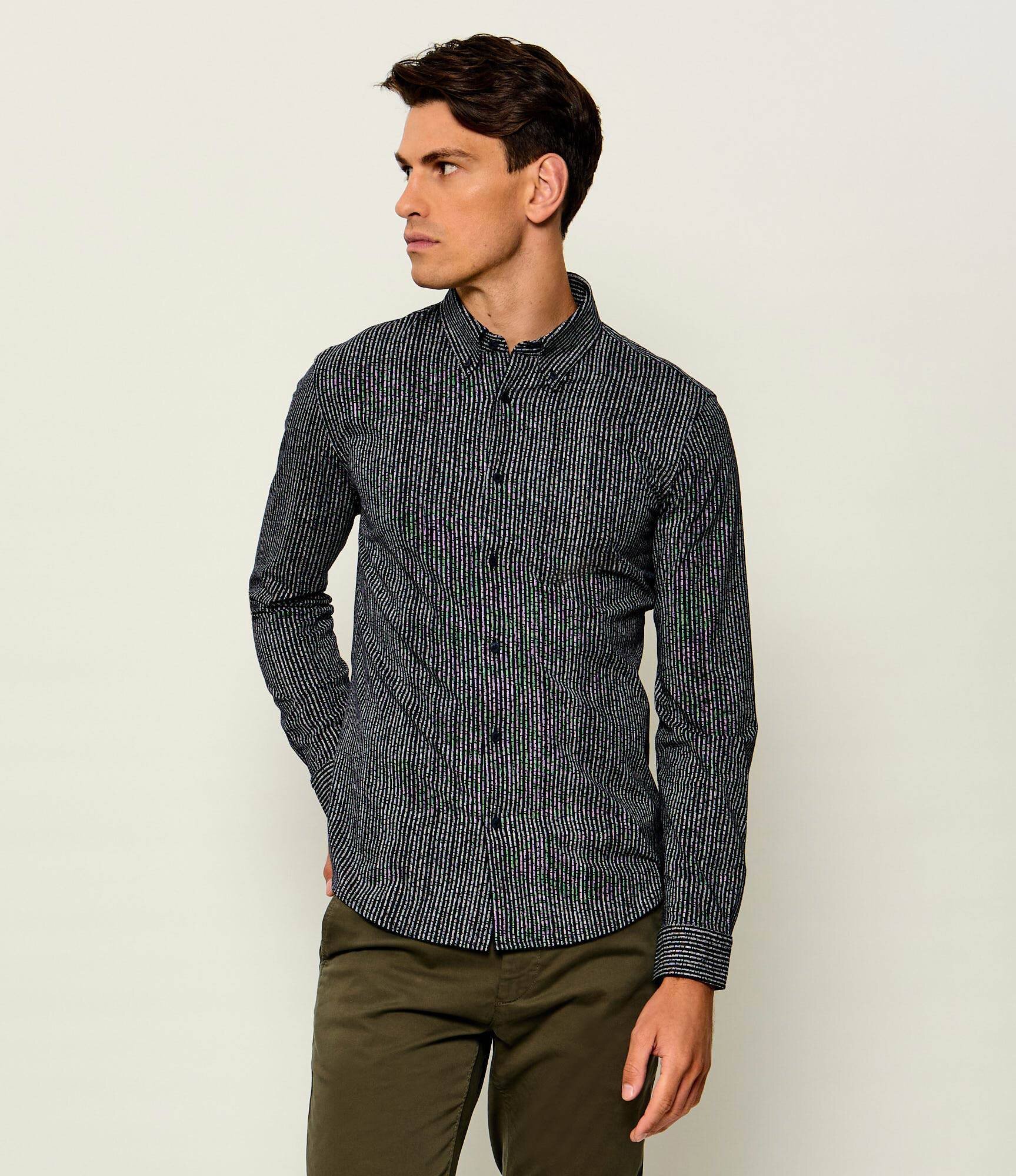 BOSS Orange Cămașă Myjersey_M | Slim Fit