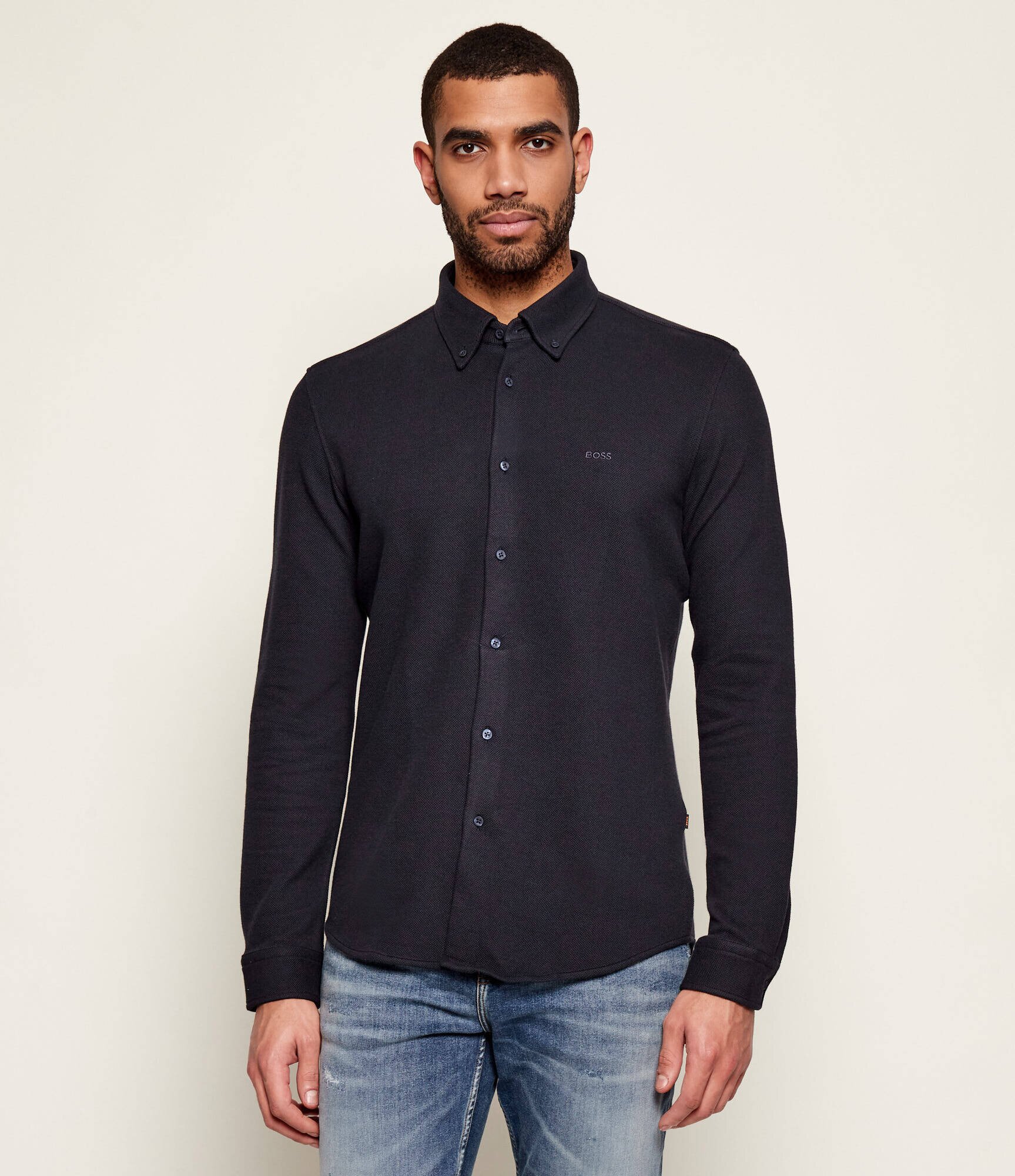 BOSS Orange Cămașă Myjersey_M | Slim Fit
