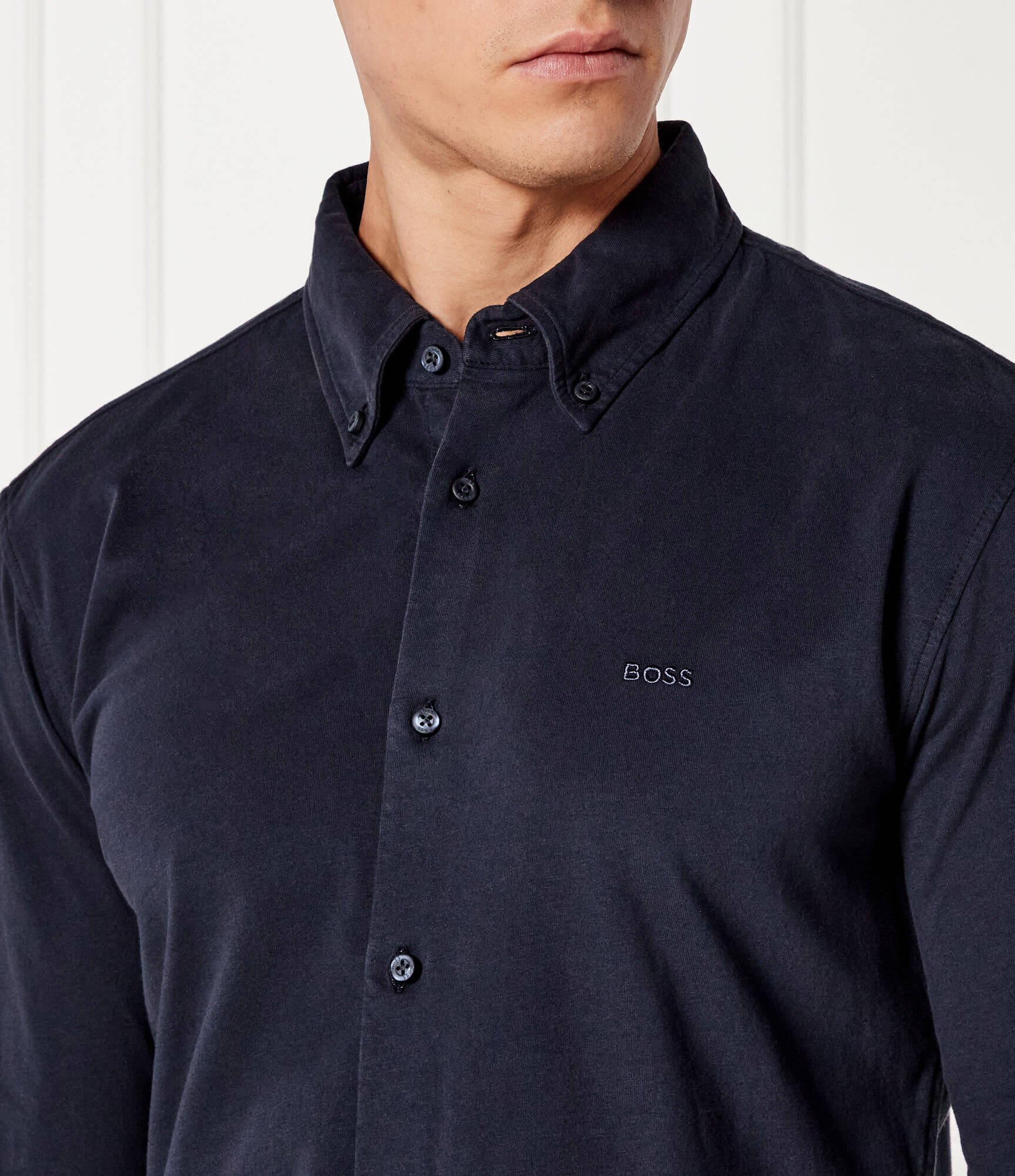 BOSS Orange Cămașă Myjersey_M | Slim Fit