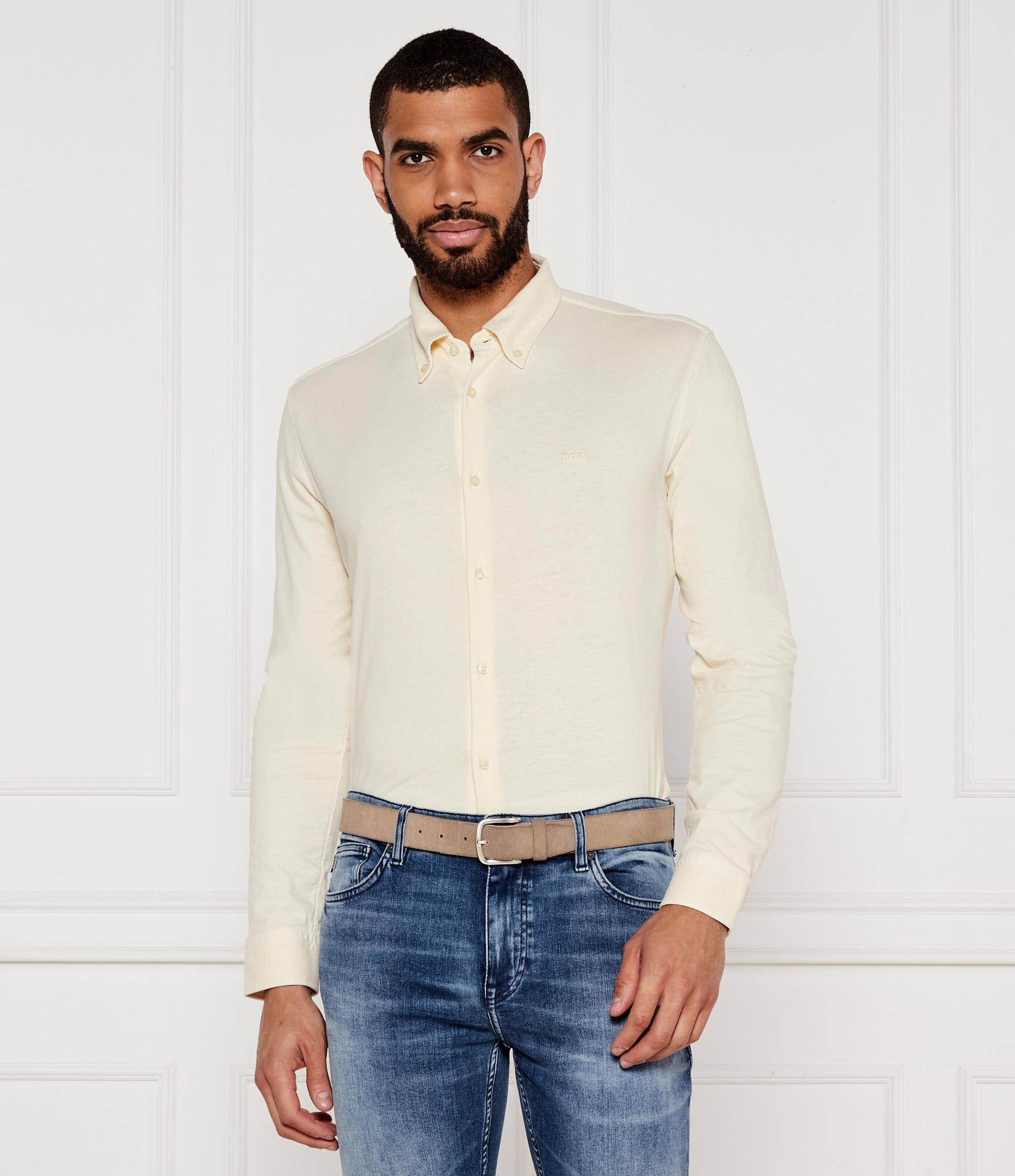 BOSS Orange Cămașă Myjersey_M | Slim Fit