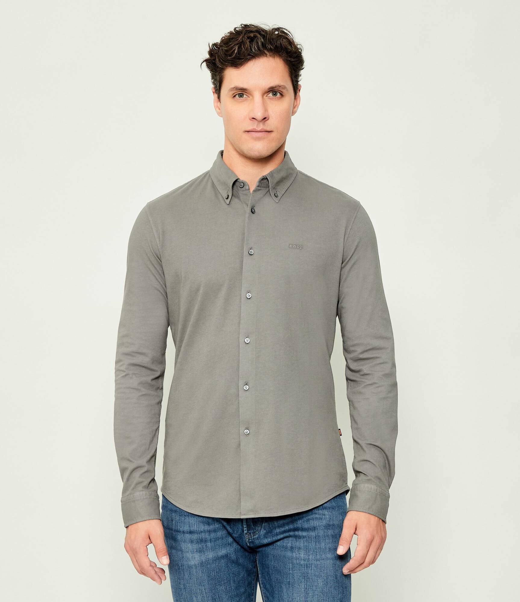 BOSS Orange Cămașă Myjersey_M | Slim Fit