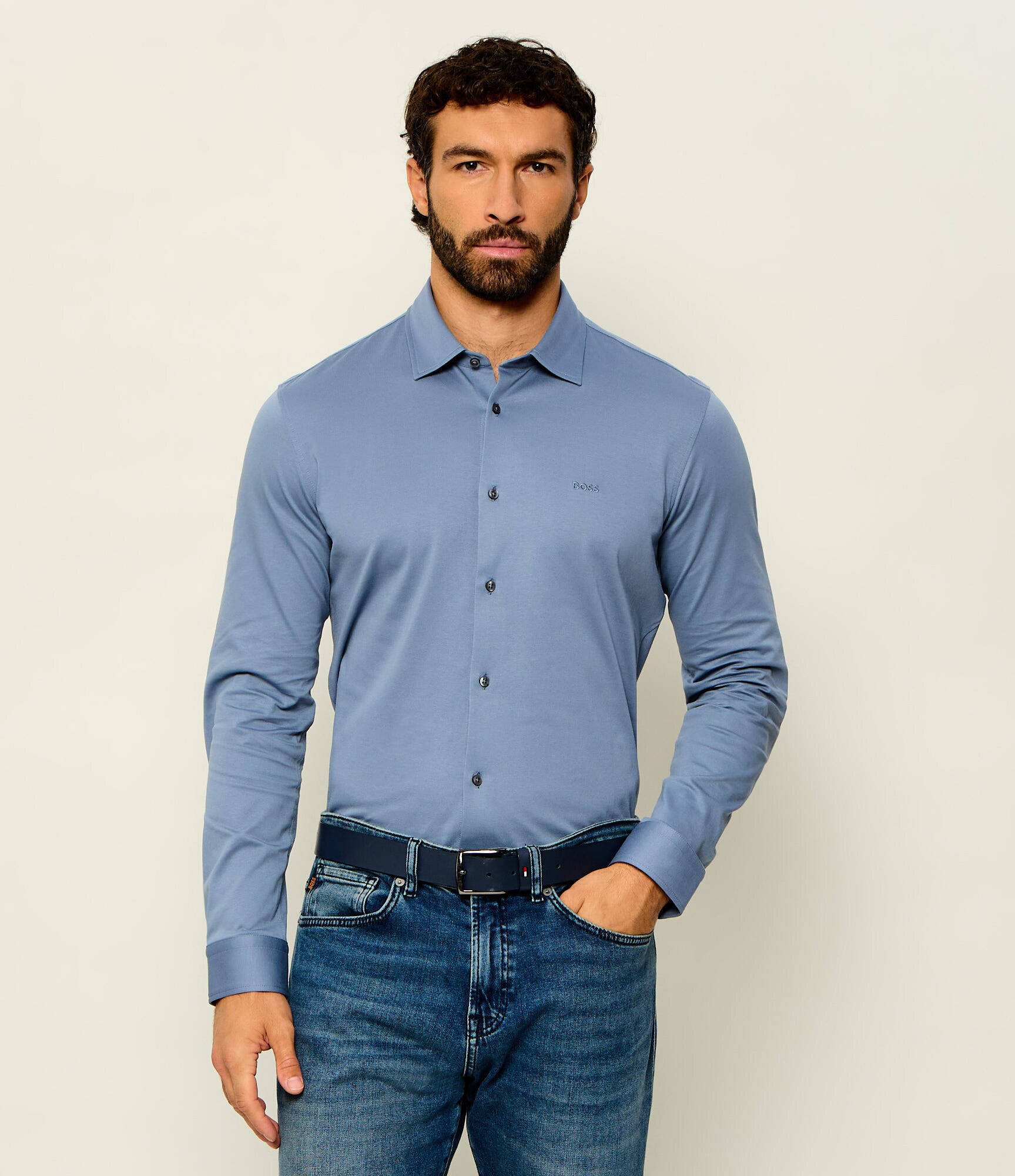 BOSS Orange Cămașă Mysoft_2_M | Slim Fit