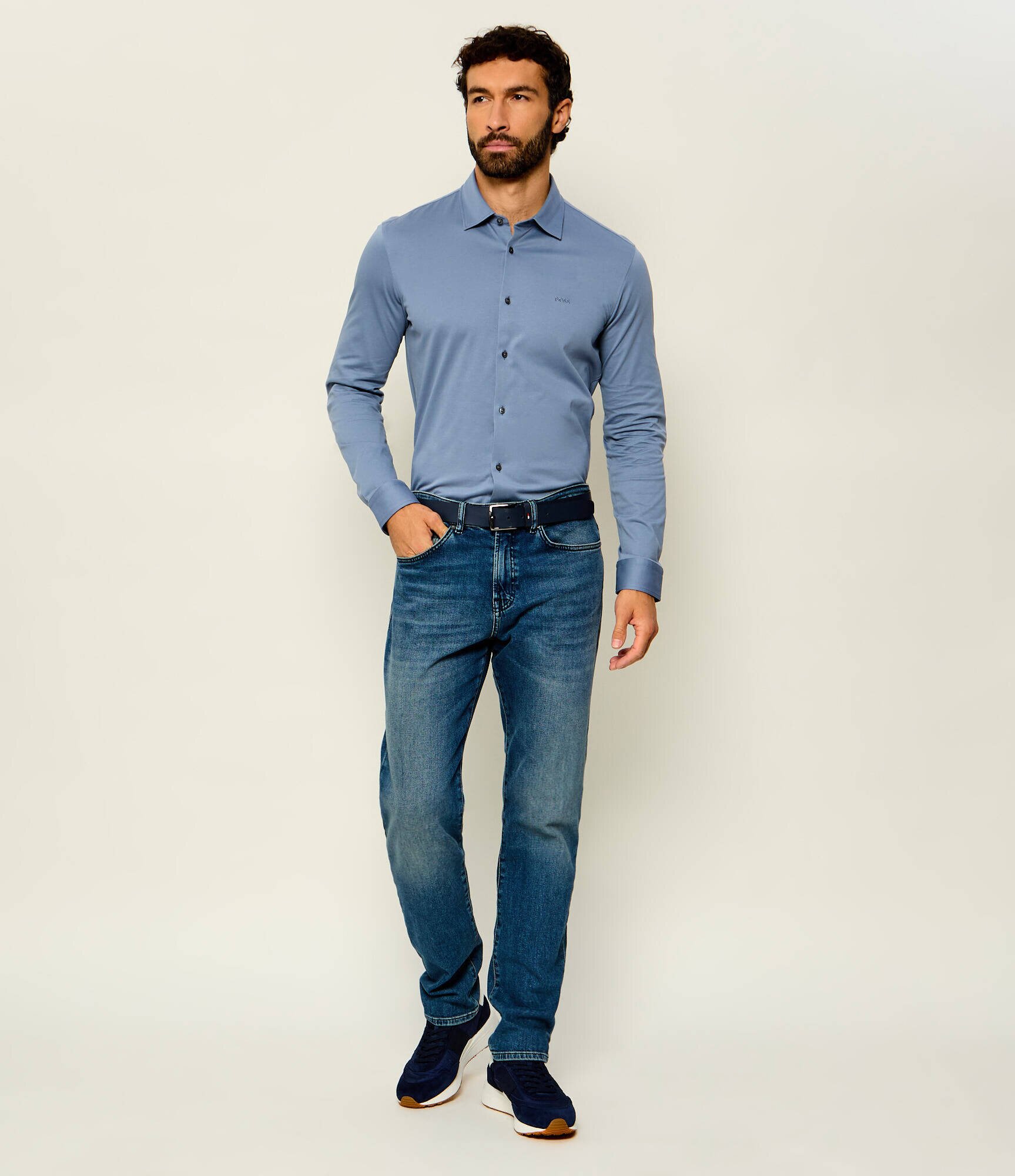 BOSS Orange Cămașă Mysoft_2_M | Slim Fit