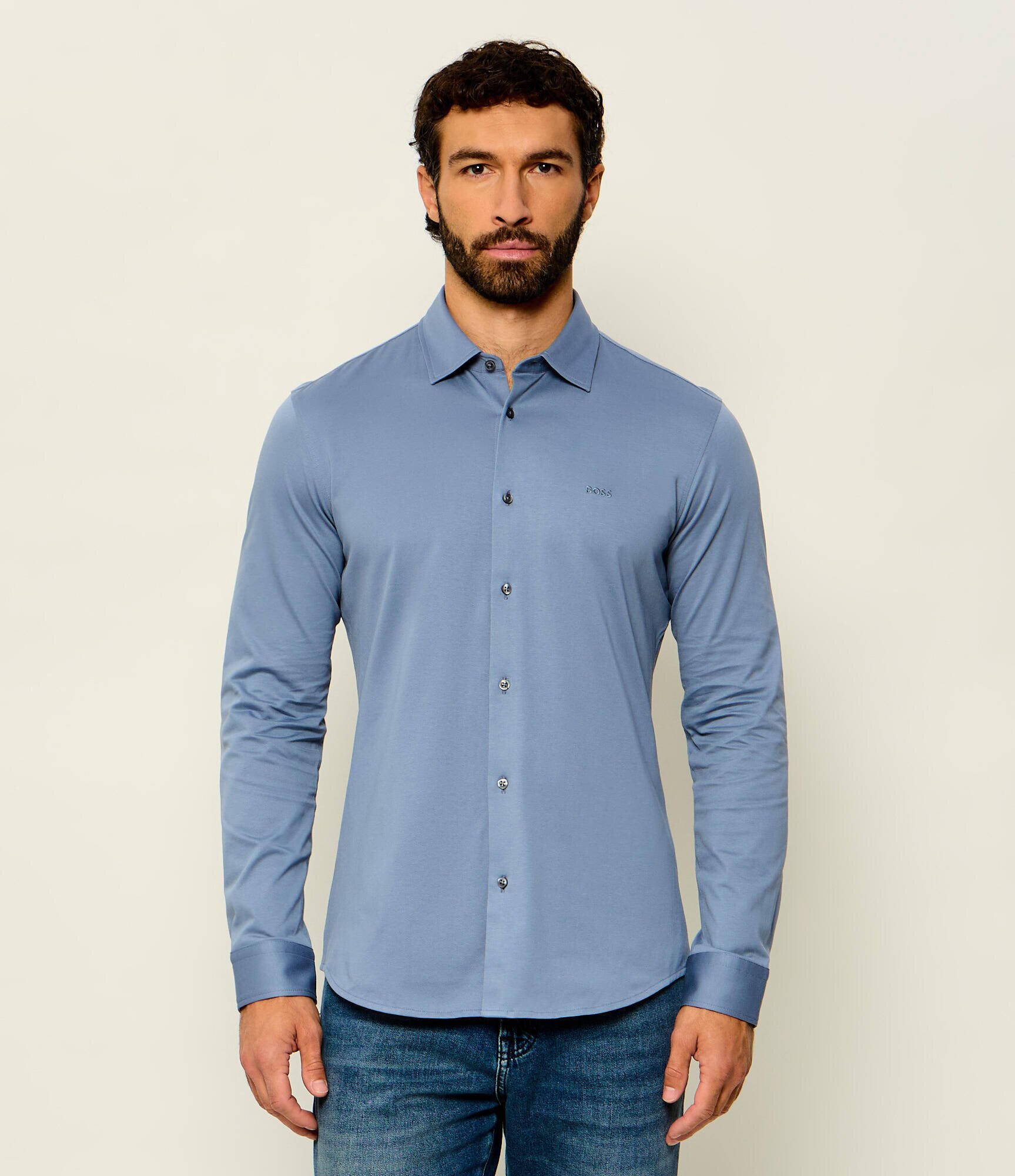 BOSS Orange Cămașă Mysoft_2_M | Slim Fit