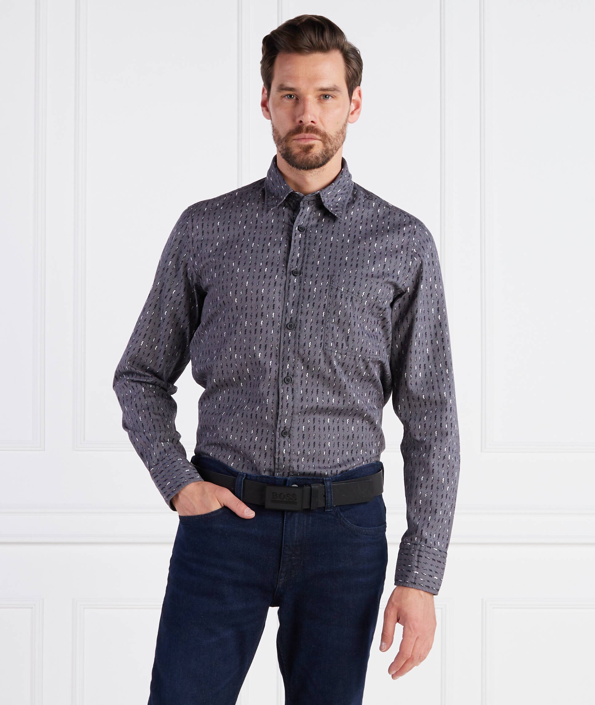 BOSS Orange Cămașă Relegant 6 | Regular Fit