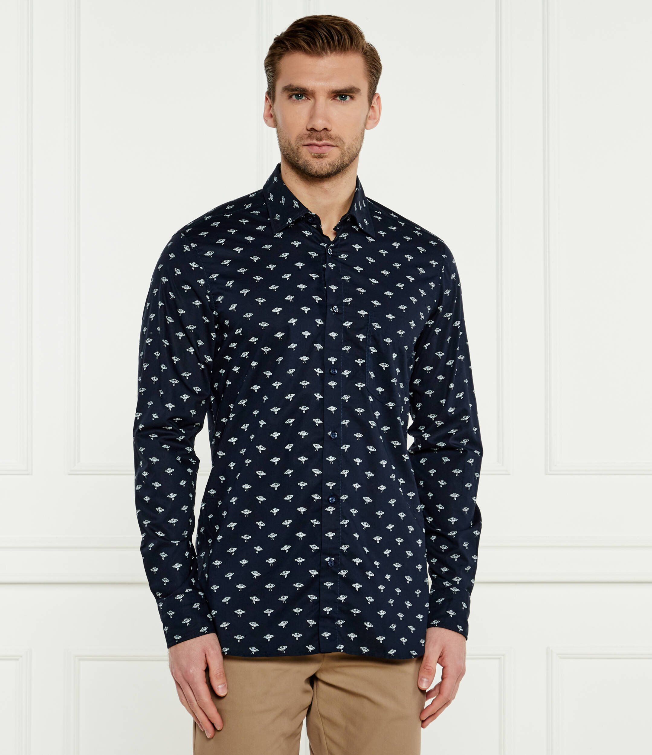 BOSS Orange Cămașă Remiton_M | Regular Fit