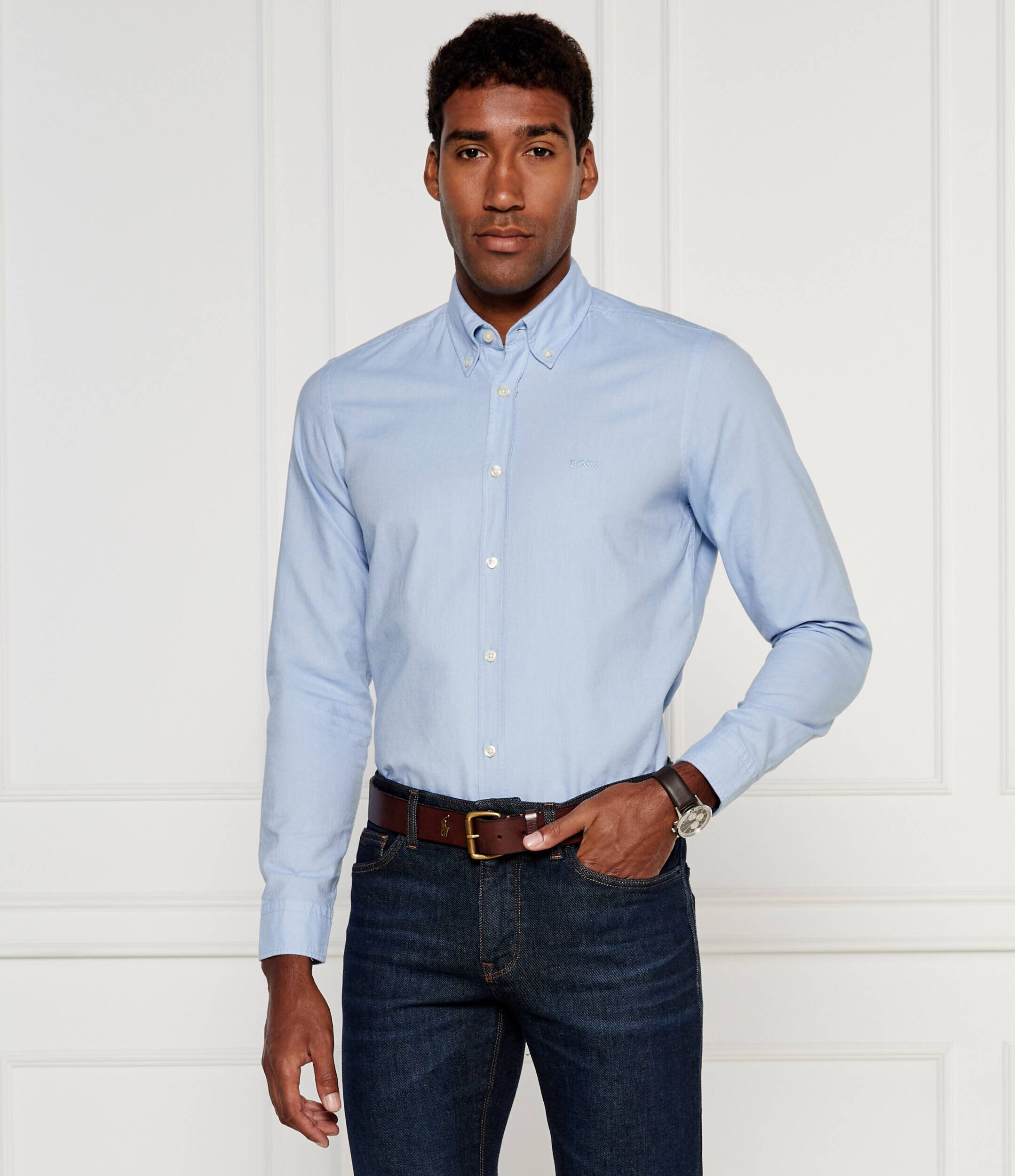 BOSS Orange Cămașă Rickert_M | Regular Fit